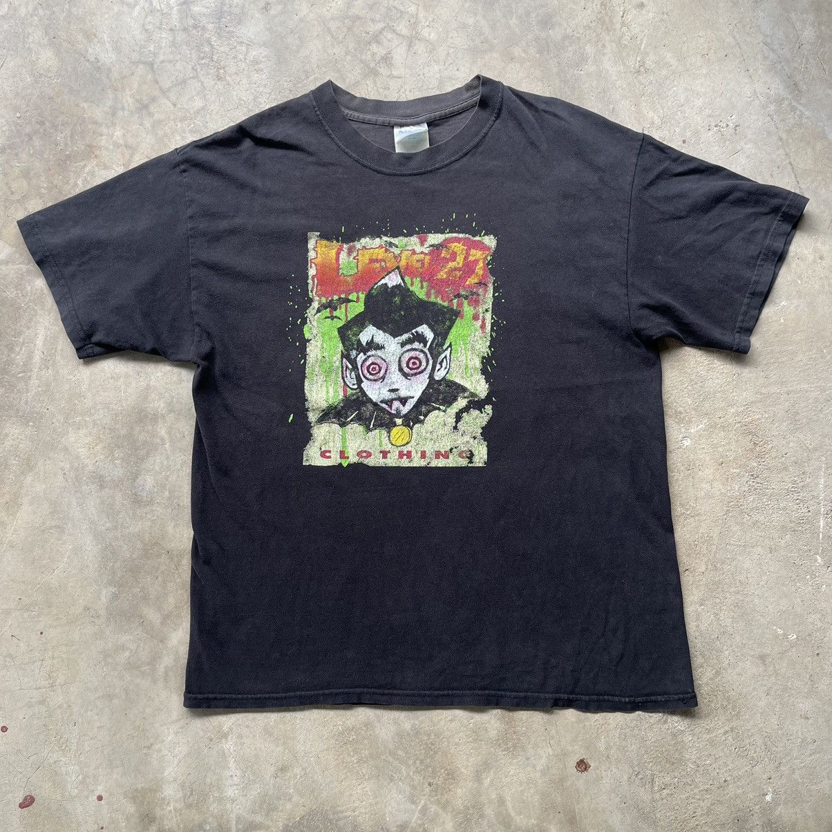 2002 Level 27 Tshirt by Billy Martin Good Charlotte Band Tee