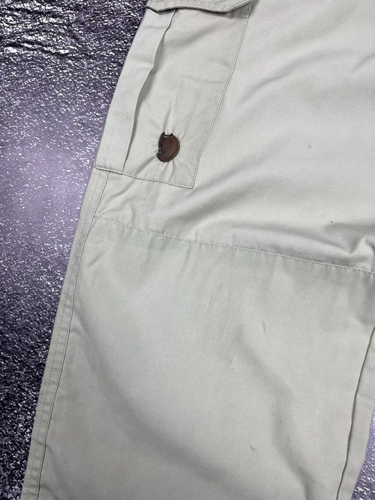 Fjallraven Vintage Fjallraven Outdoor Cargo Pants Beige Size 52 Size US 36 / EU 52 - 5 Thumbnail