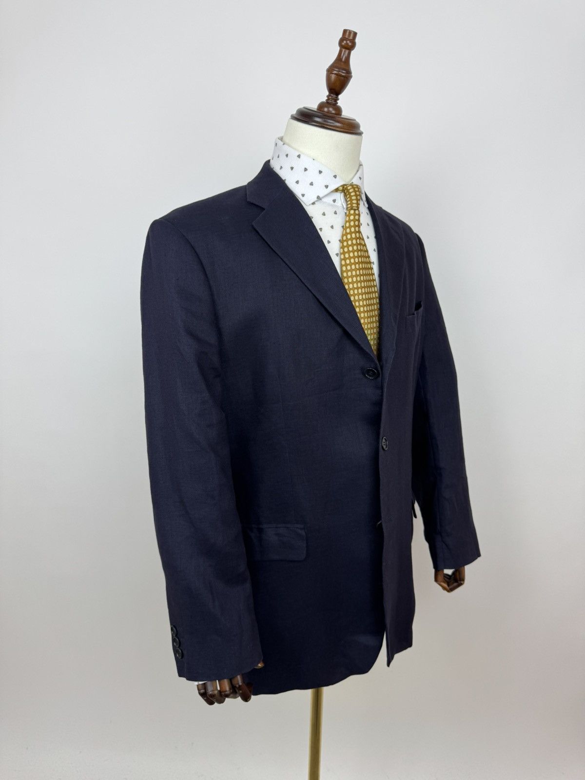 Balmain Balmain Paris Linen Blazer Vintage Sport Jacket Three Button Size 42R - 5 Thumbnail