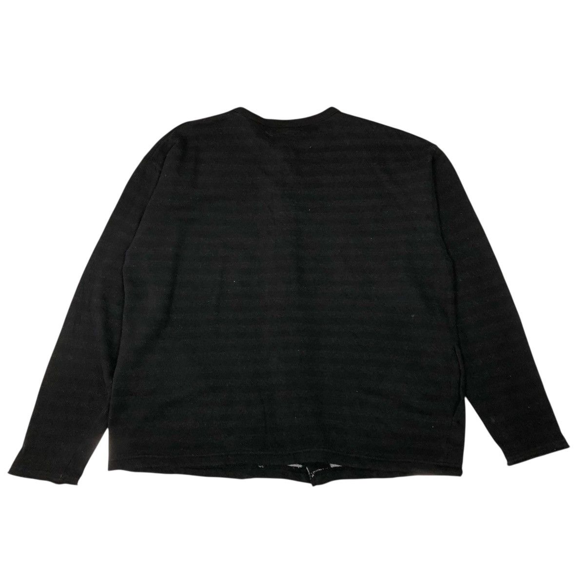 Issey Miyake 📌Vintage Snap Button Cardigan Moderm Blanket Striped Size US L / EU 52-54 / 3 - 2 Thumbnail
