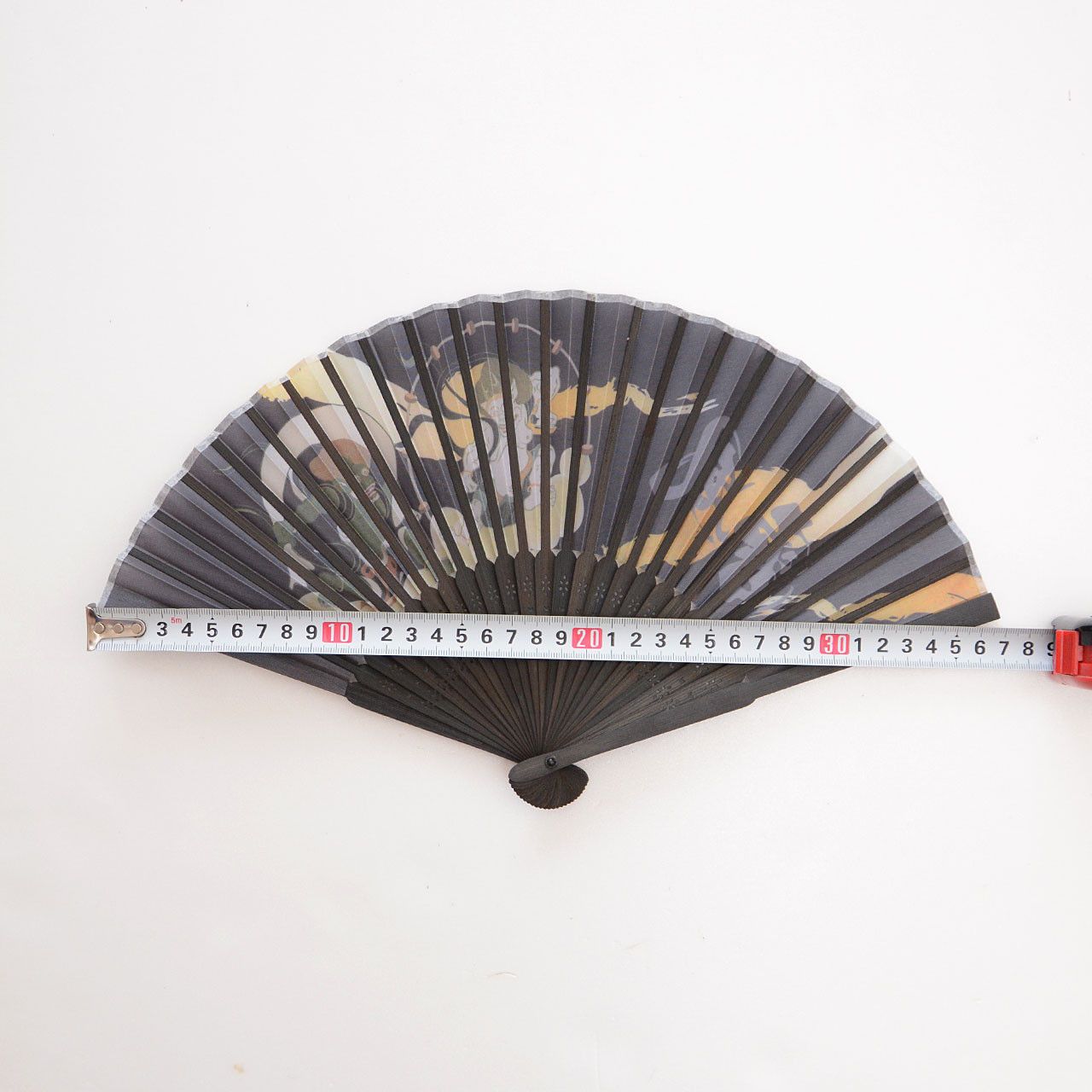 Other Japanese Folding Fan – Sensu with Fujin Raijin Design Size ONE SIZE - 5 Thumbnail