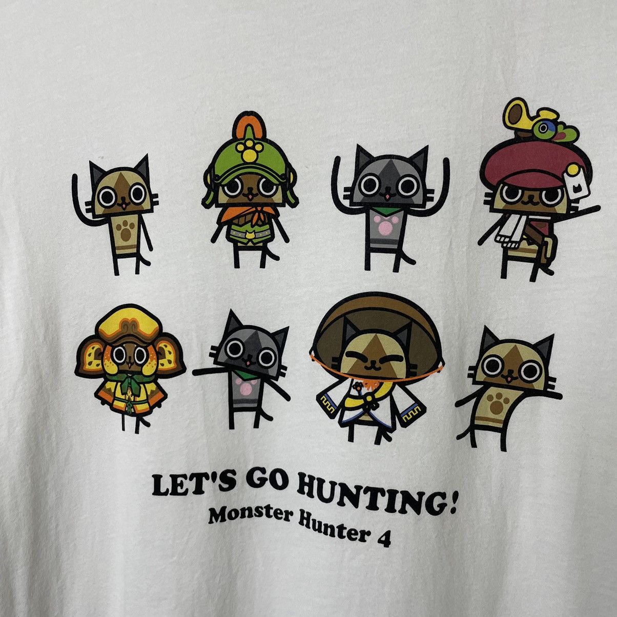 Japanese Brand × Nintendo 2013 Nintendo x Capcom Monster Hunter 4 Games Promo T Shirt Size US M / EU 48-50 / 2 - 2 Thumbnail