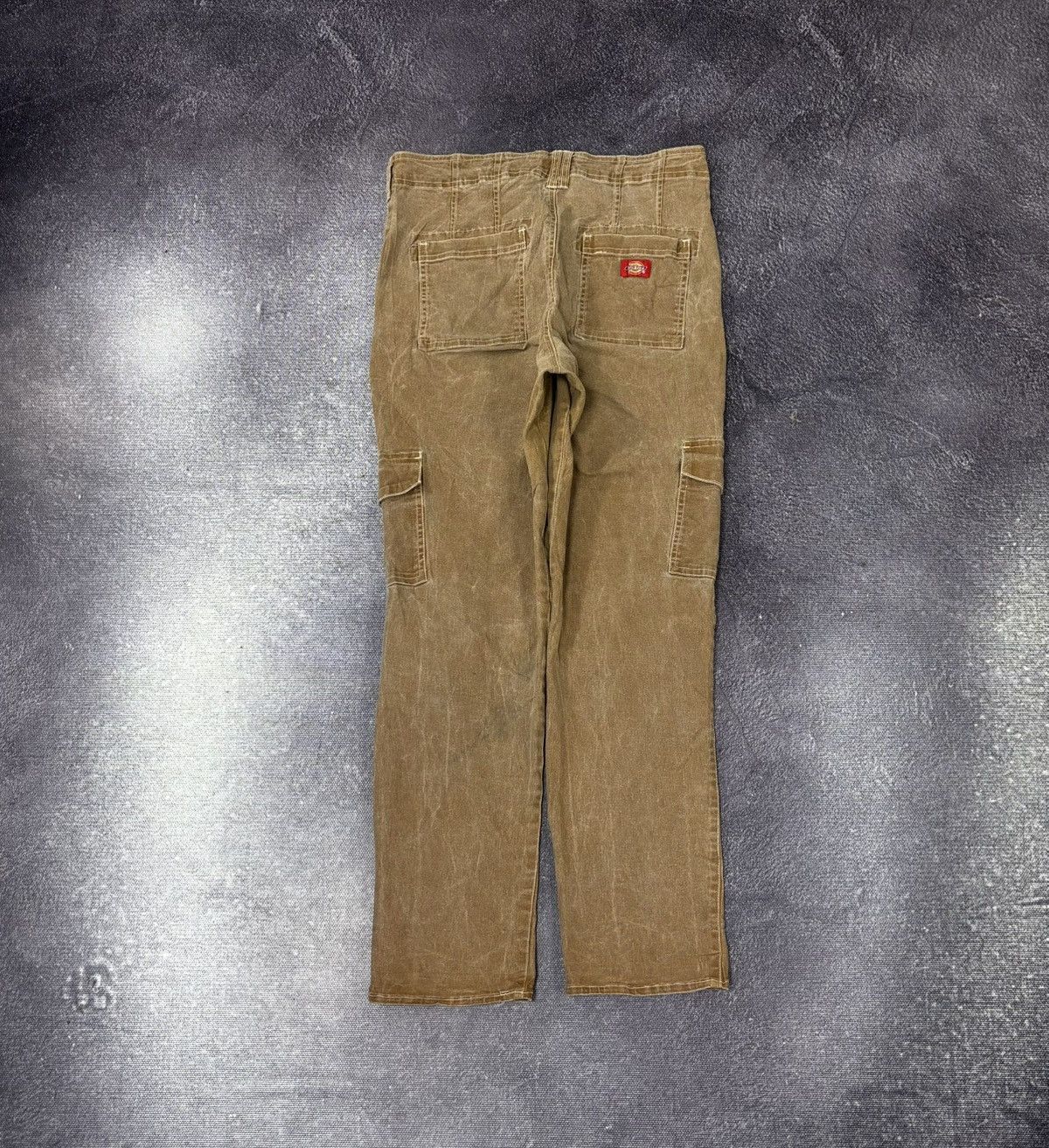 Dickies × Vintage Vintage Dickies Y2K American Hype Brown Utility Cargo Pants Size US 30 / EU 46 - 1 Thumbnail
