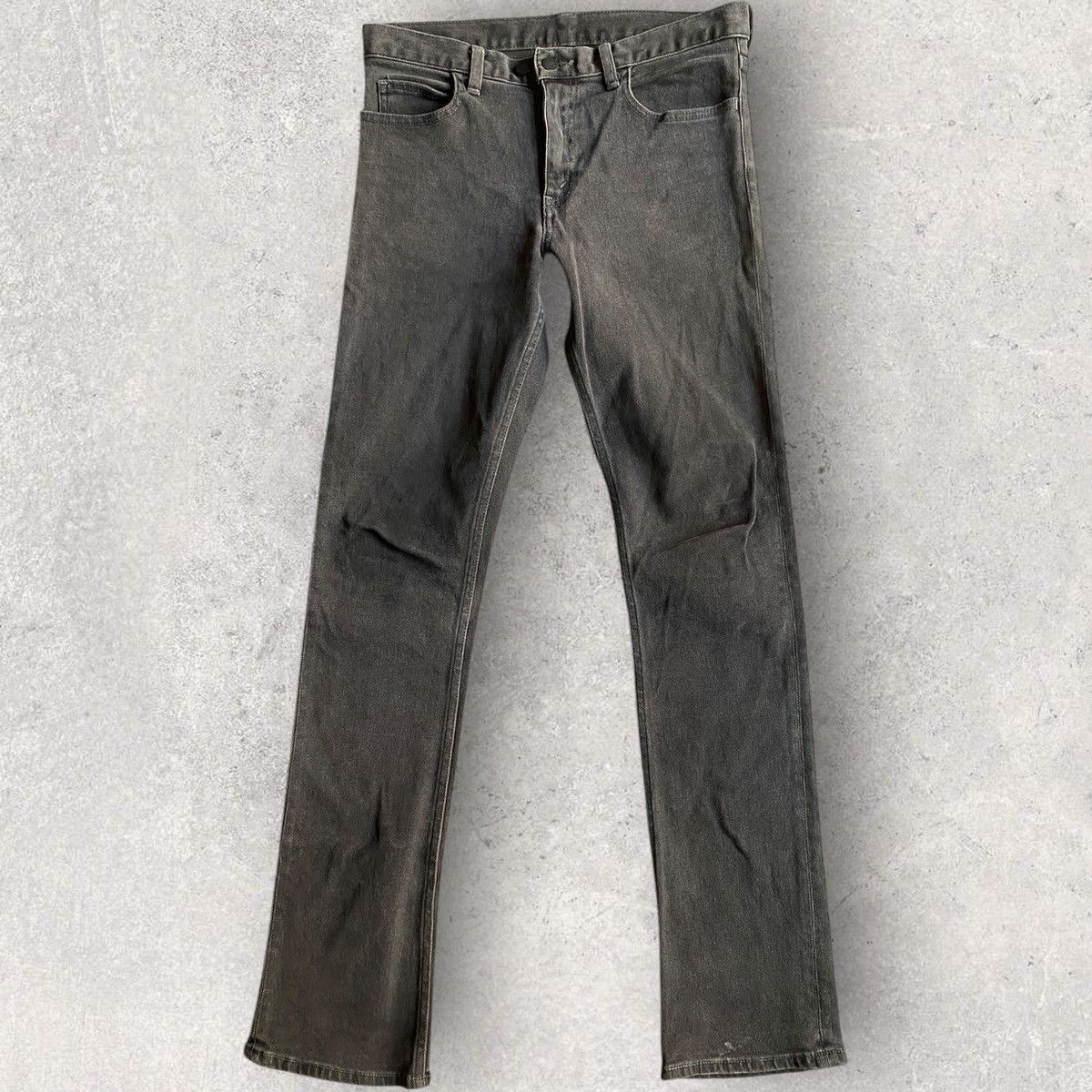 N.Hoolywood N.Hookywood Black Wash Bootcut Stretch Denim Size US 30 / EU 46 - 1 Thumbnail