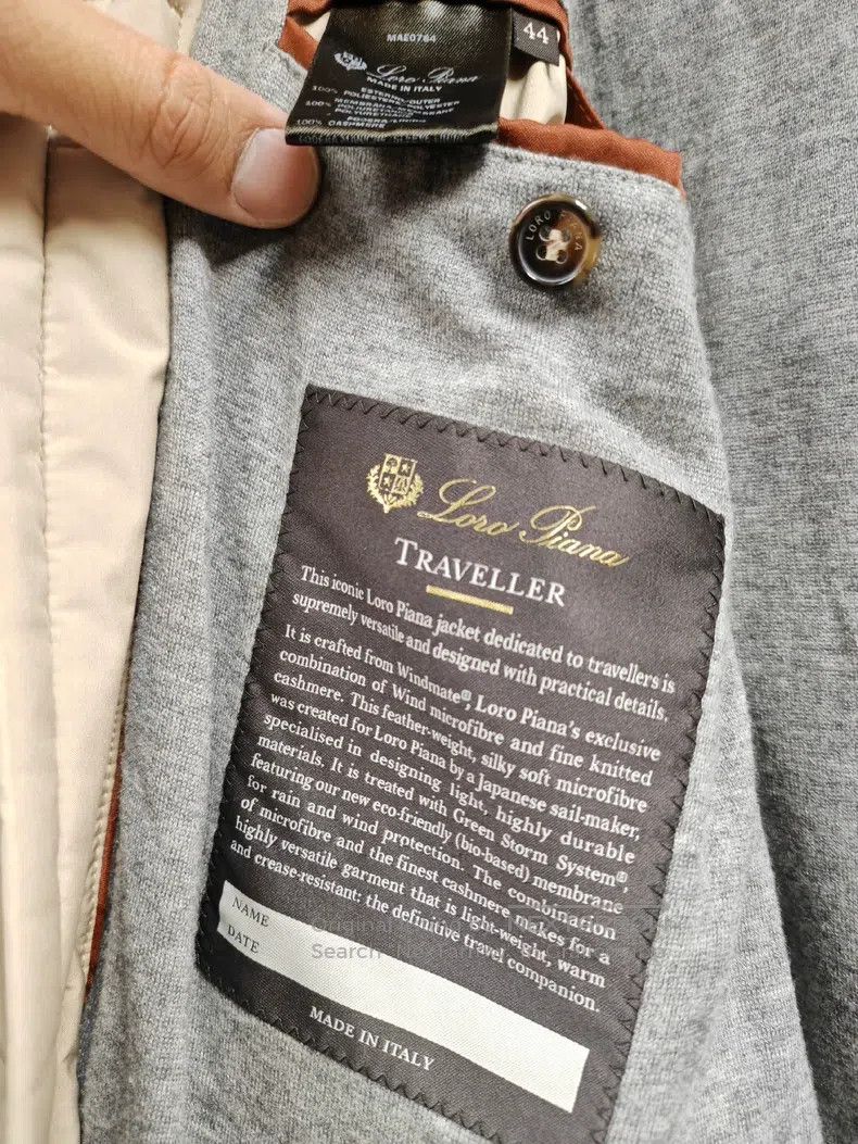Loro Piana Loro Piana Men's Traveler Jacket, Sand Beige Size US S / EU 44-46 / 1 - 3 Thumbnail