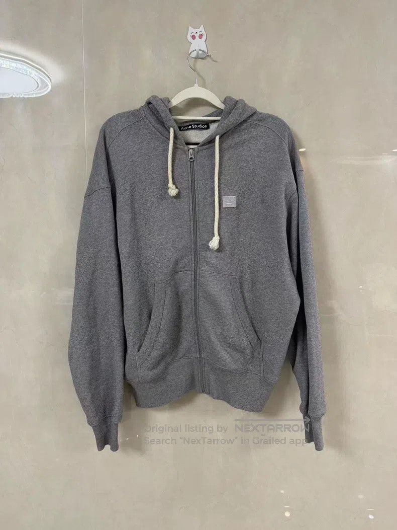 Acne Studios Acne Studios Solid Color Smile Face Hooded Zip-Up Long Sle Size US XXS / EU 40 - 1 Thumbnail