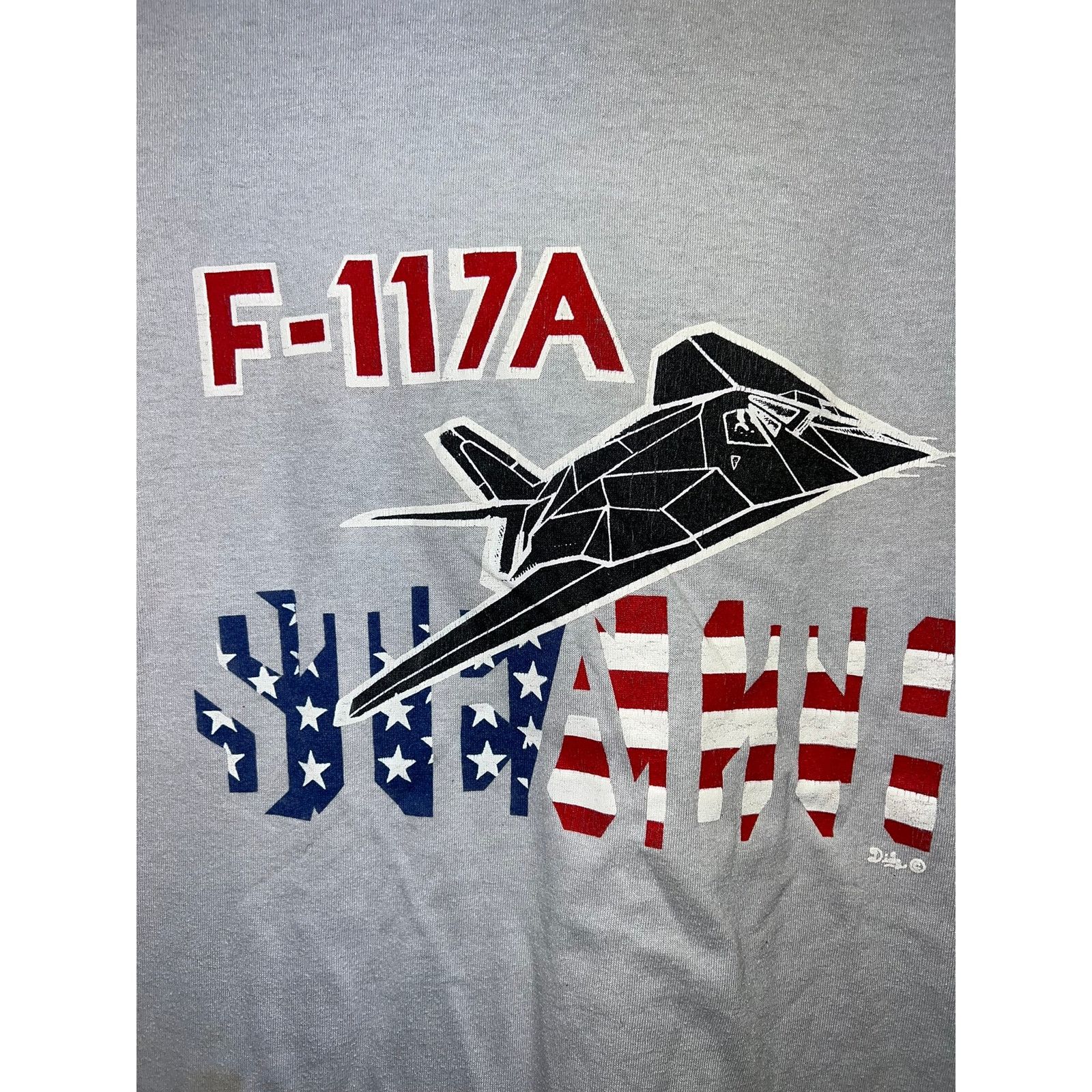 Jerzees Vintage Semper Shirt En Obscurus Specialized Air Logistics Size US L / EU 52-54 / 3 - 9 Thumbnail