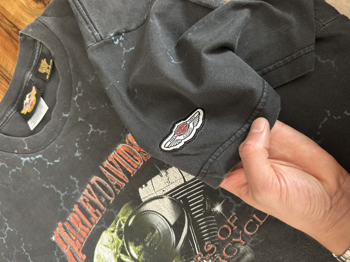 Harley Davidson Vintage Harley Davidson Lightning AOP 100 Year Anniversary Size US L / EU 52-54 / 3 - 7 Thumbnail