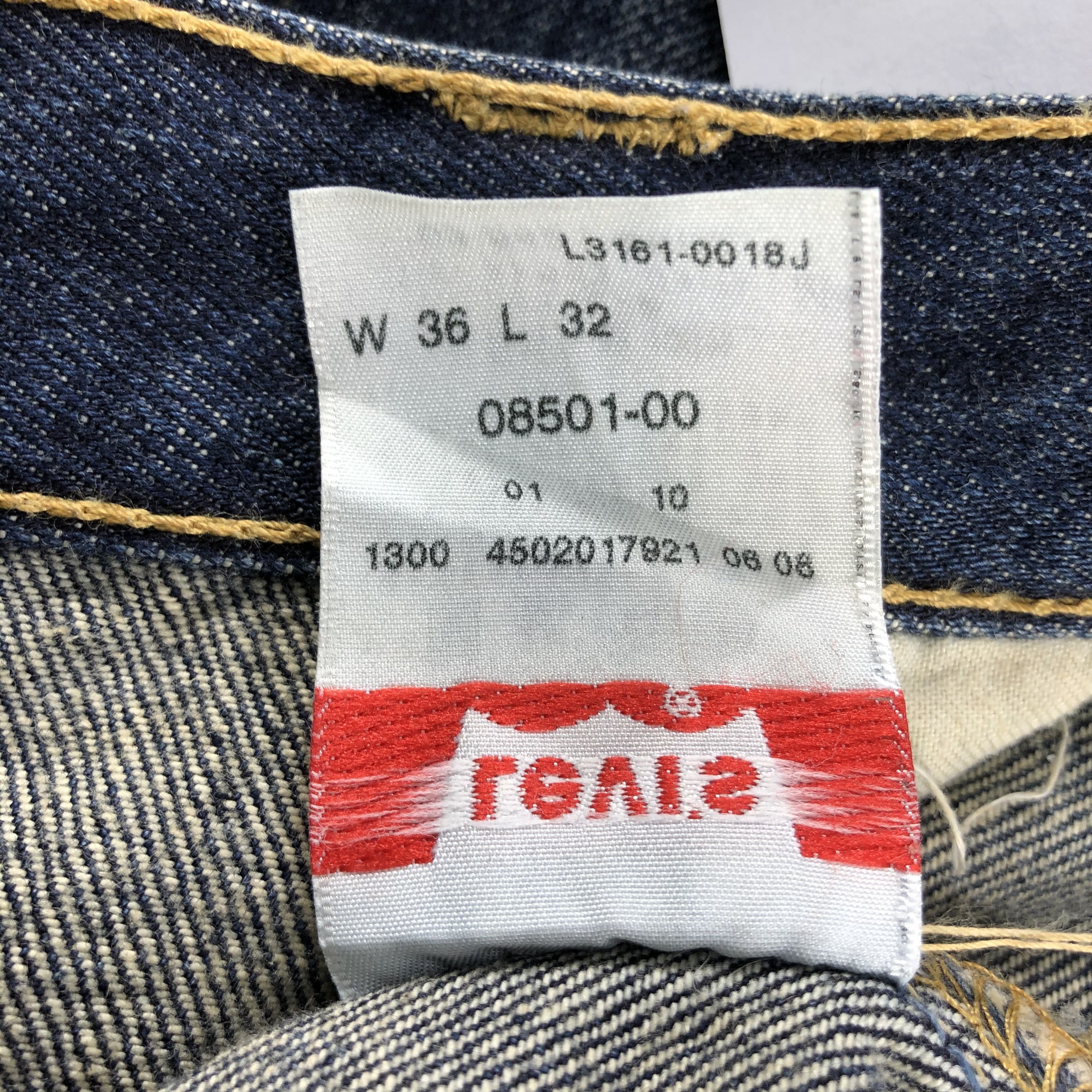 Levi's × Vintage Vintage Blue Wash Levis 501 Jeans-JM2919 Size US 39 - 17 Thumbnail