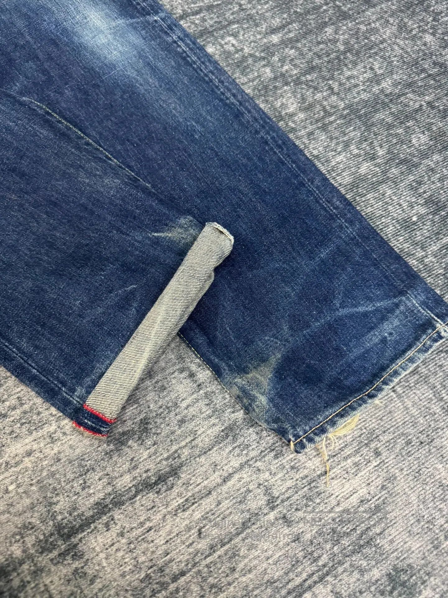 Vintage Vintage Blue Blue 00s Washed Jeans. Size US 29 - 4 Thumbnail