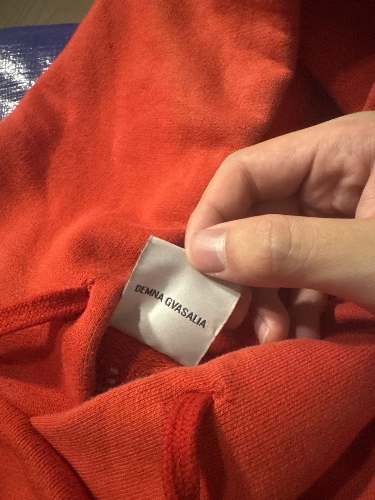 VETEMENTS TOMMY HILFIGER Demna 2018 oversized hoodie