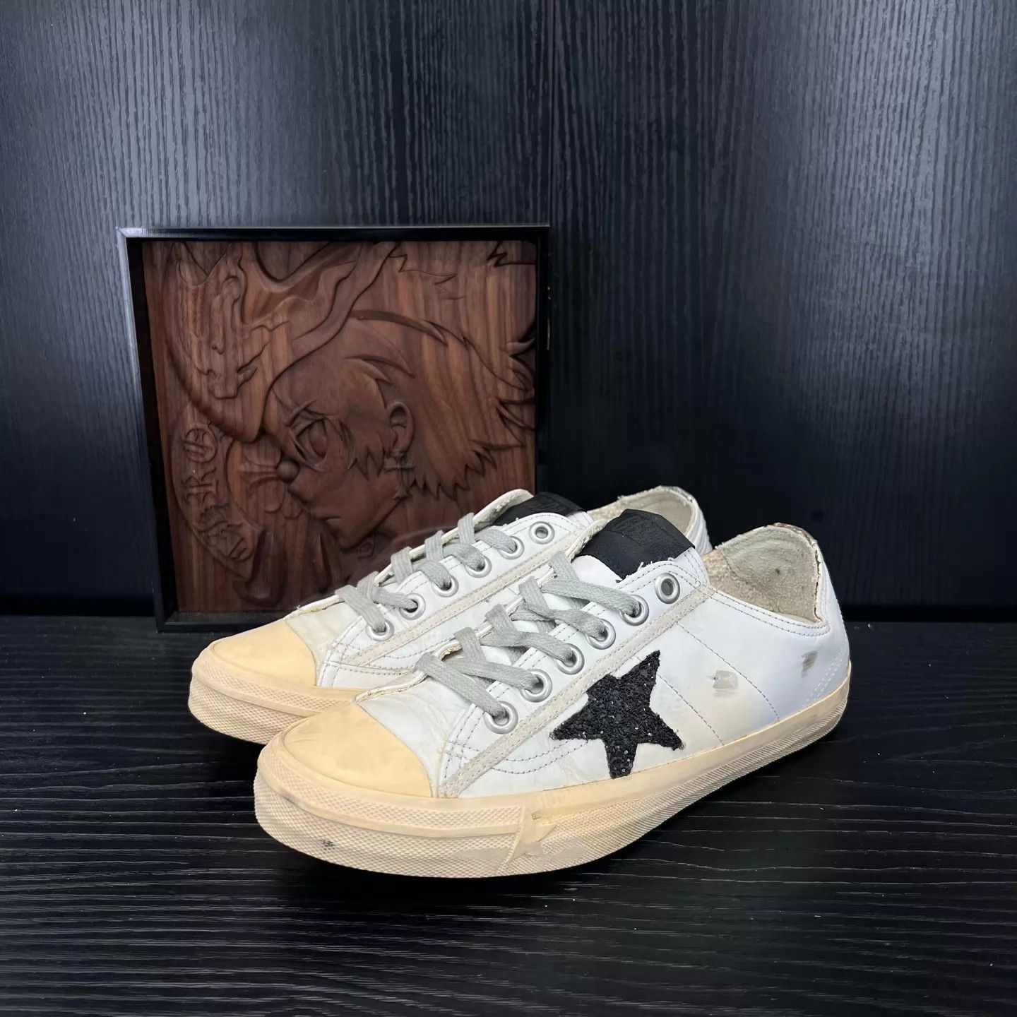 Golden Goose Golden Goose Distressed Star Sneakers 39 Mint Box Size US 6 / EU 39 - 1 Thumbnail