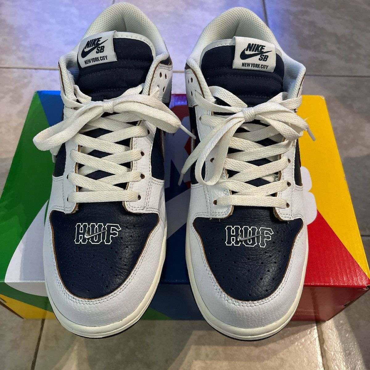 Huf × Nike nike sb dunk low huf nyc Size US 10 / EU 43 - 3 Thumbnail