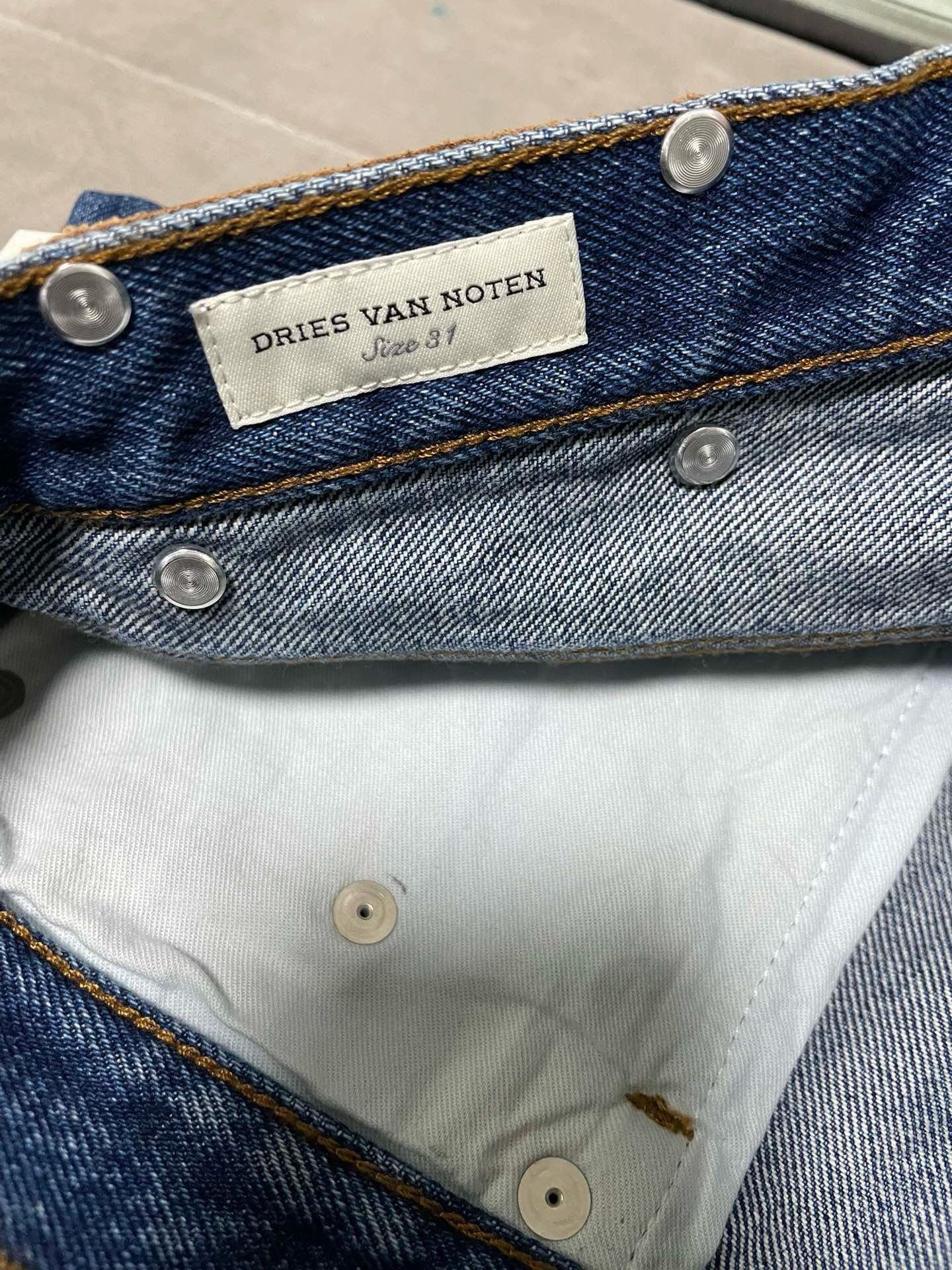 Dries Van Noten Dries van noten Aqua jeans Nextarrow-2412 Size US 31 - 3 Thumbnail