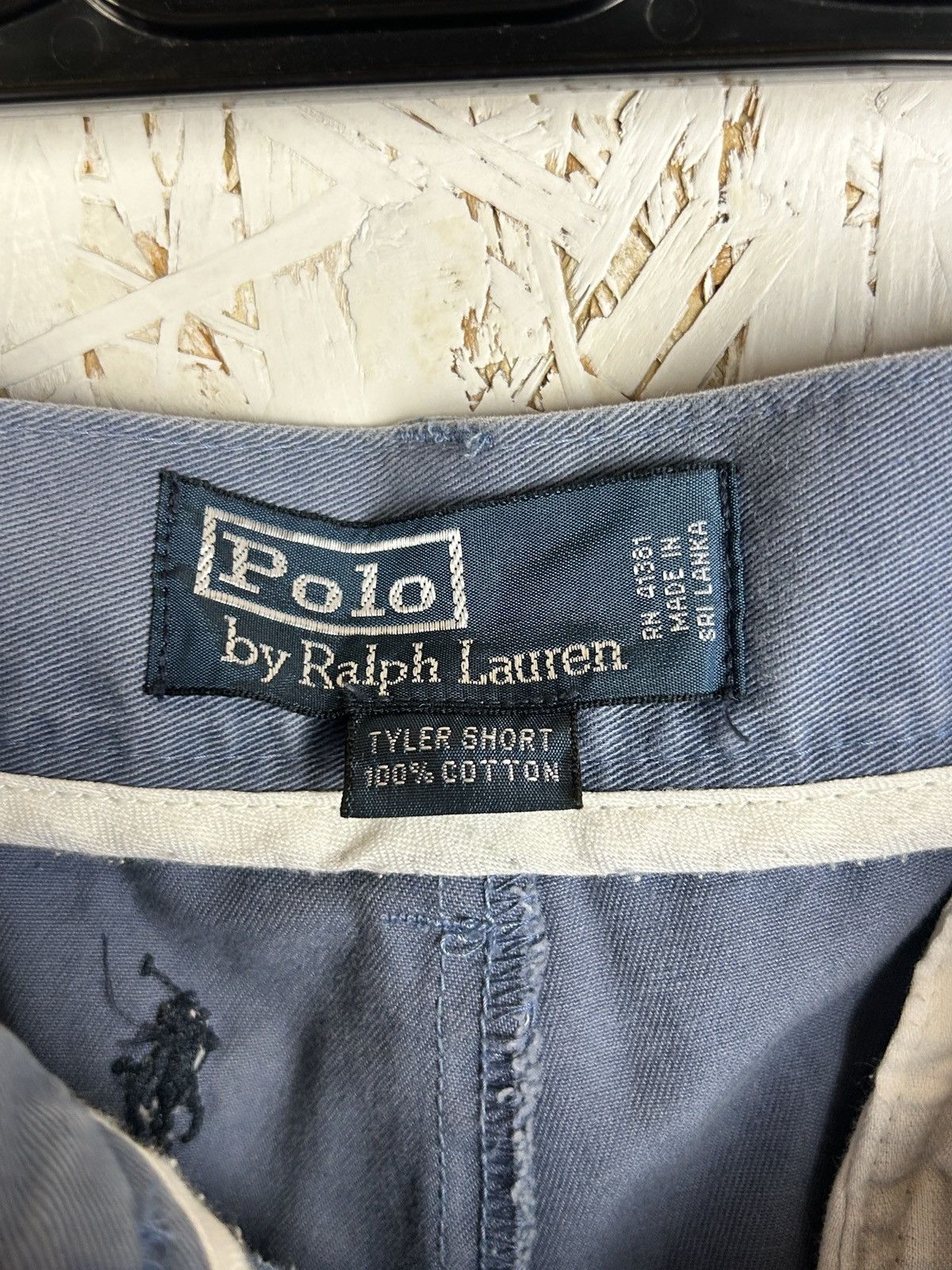 Polo Ralph Lauren Vintage Polo By Ralph Lauren Pony Tyler Shorts Blue 36 Size US 36 / EU 52 - 7 Thumbnail