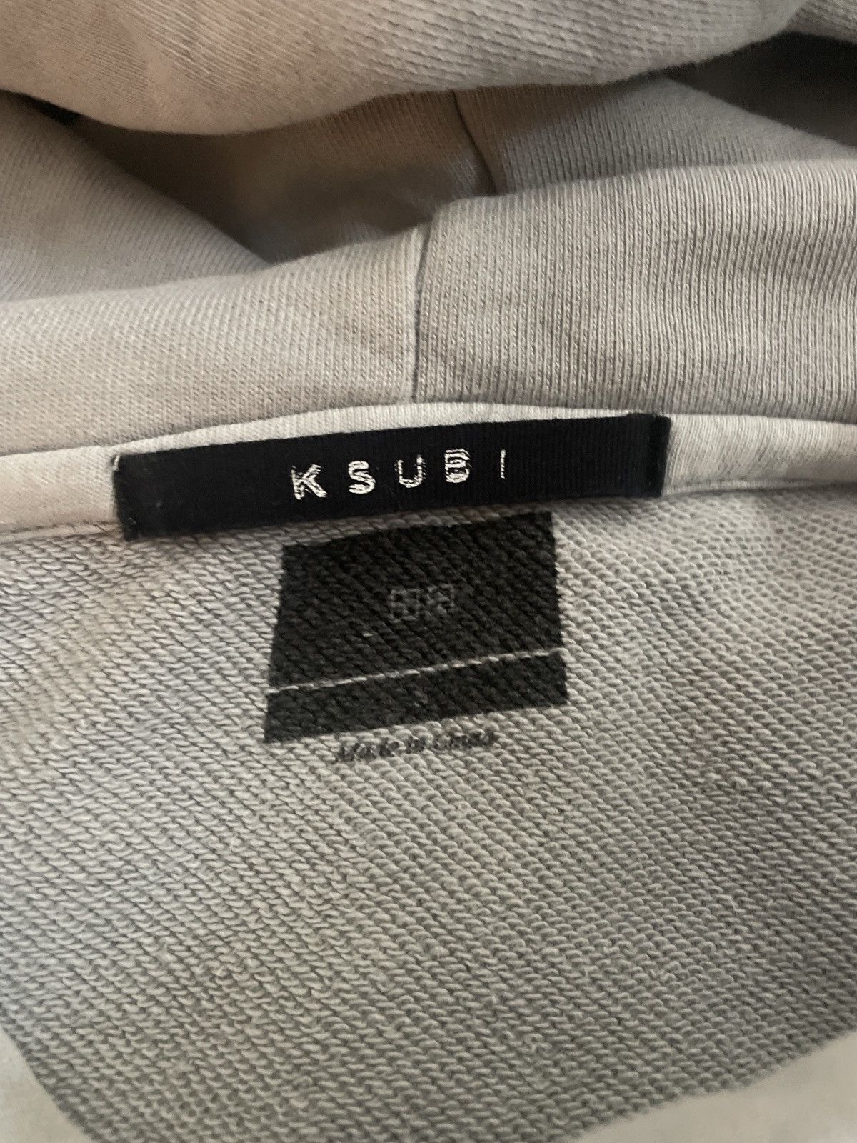 Ksubi Ksubi Grey logo Hoodie Size US S / EU 44-46 / 1 - 3 Thumbnail
