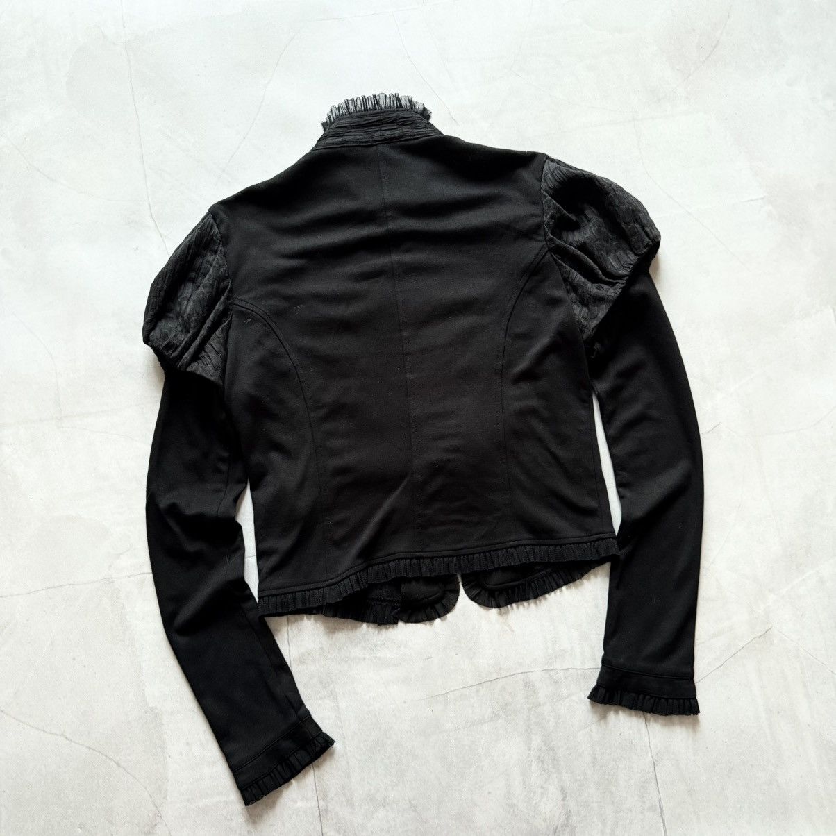Hysteric Glamour × Undercover Gothic Vampire Sweater Strap Ruffle LGB Margiela Vibe Size S / US 4 / IT 40 - 6 Thumbnail