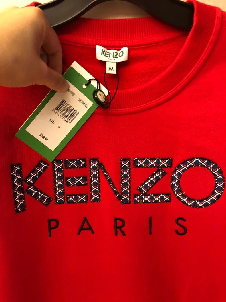Kenzo KENZO Lettered hoodie Size M / US 6-8 / IT 42-44 - 4 Thumbnail