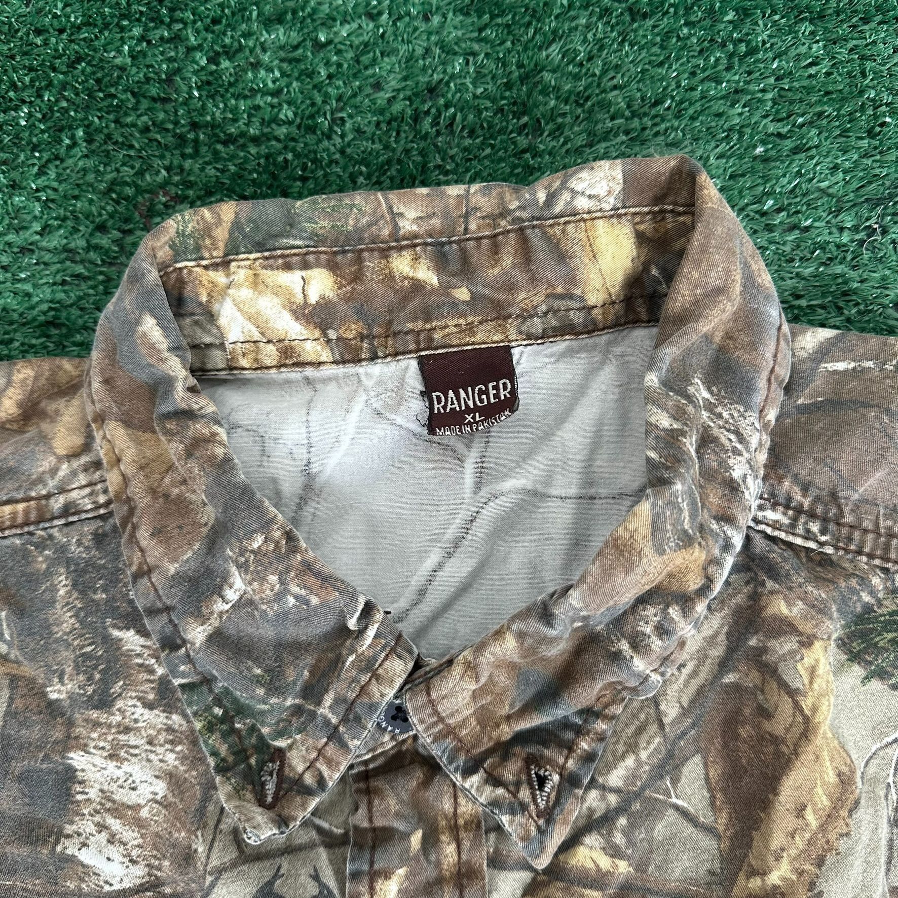 Realtree Vintage 90s Ranger Realtree Camo Shirt Long Sleeve Hunting O Size US XL / EU 56 / 4 - 4 Thumbnail