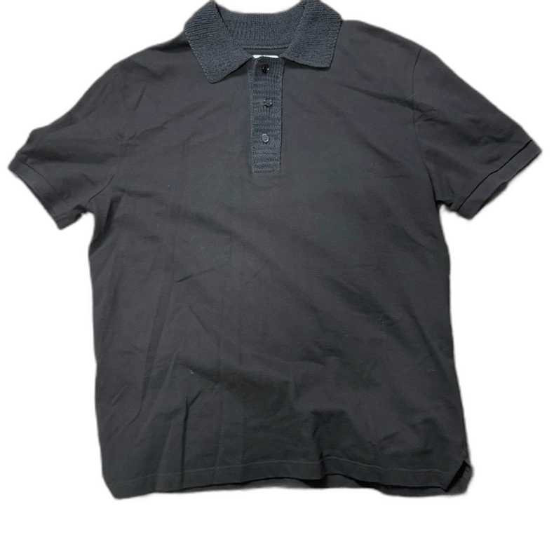 Bottega Veneta Bottega Veneta Solid Color Polo Shirt Size US L / EU 52-54 / 3 - 1 Thumbnail