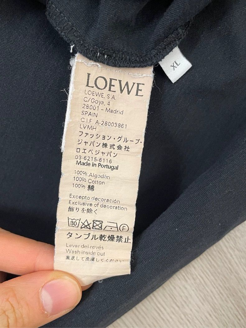 Loewe loewe Black embroidered small logo short sleeve 2506-Nextar Size US XL / EU 56 / 4 - 6 Thumbnail