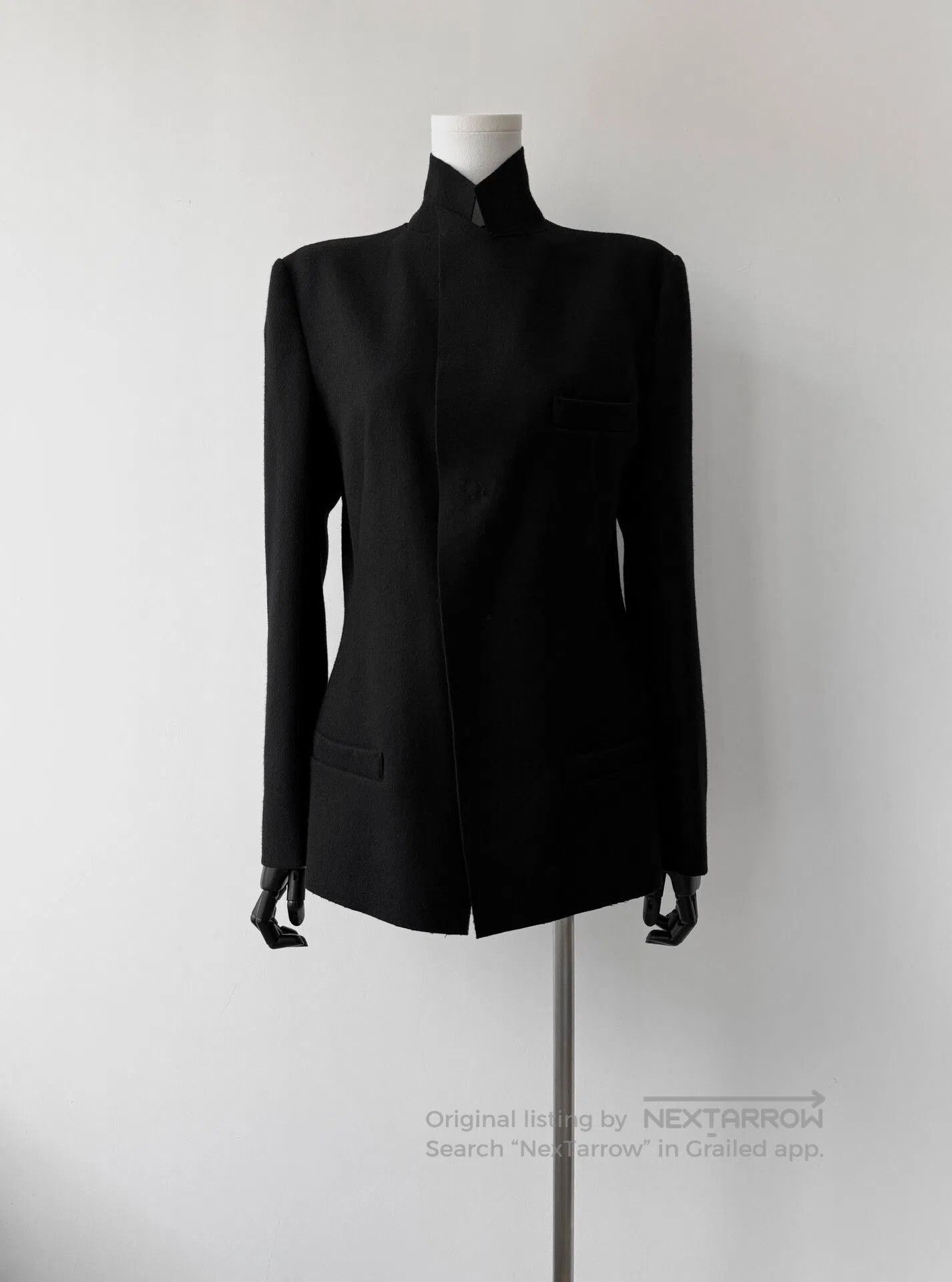 Yohji Yamamoto Yohji Yamamoto Y's 08AW Wool Jacket. Size US XL / EU 56 / 4 - 1 Thumbnail