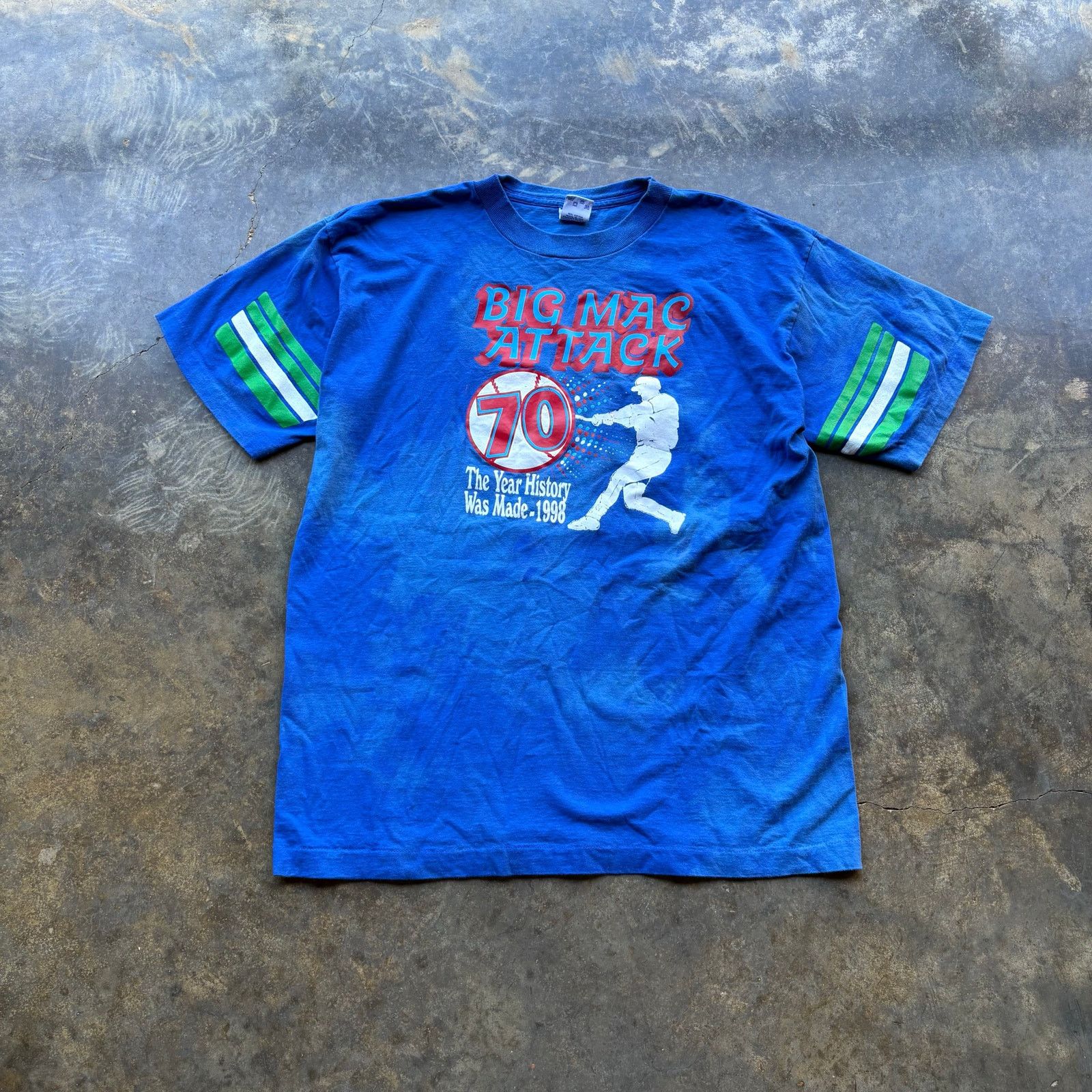 Salem Sportswear Vintage MLB Mac Attack Salem T-shirt Size US XL / EU 56 / 4 - 1 Thumbnail