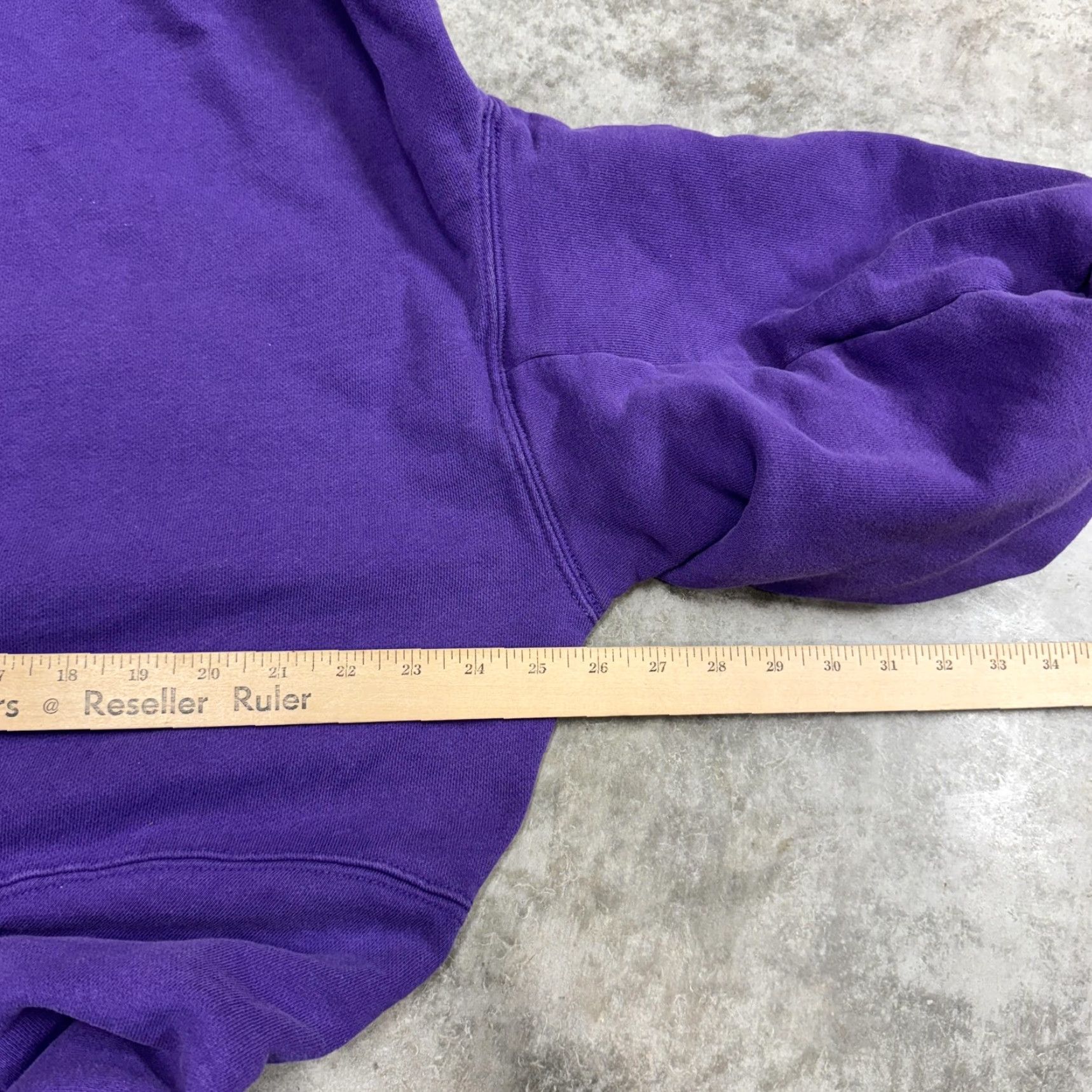 Champion Champion Hoodie Mens Medium Purple Reverse Weave Graphic Pullover Sweatshirt Size US M / EU 48-50 / 2 - 6 Thumbnail