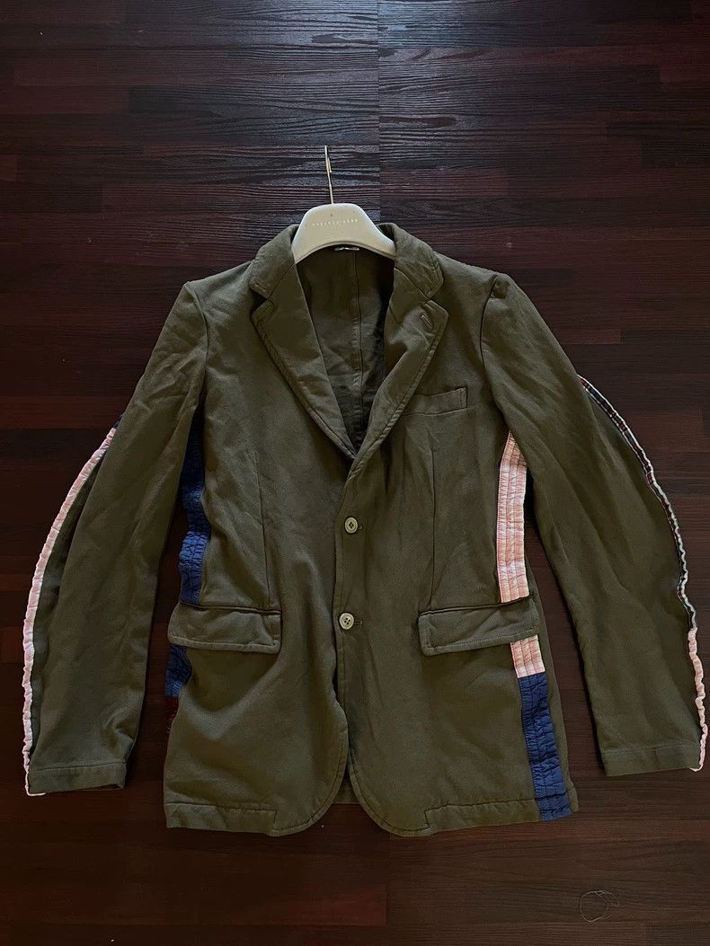 Beautiful Olive Green Tailored Blazer-2505