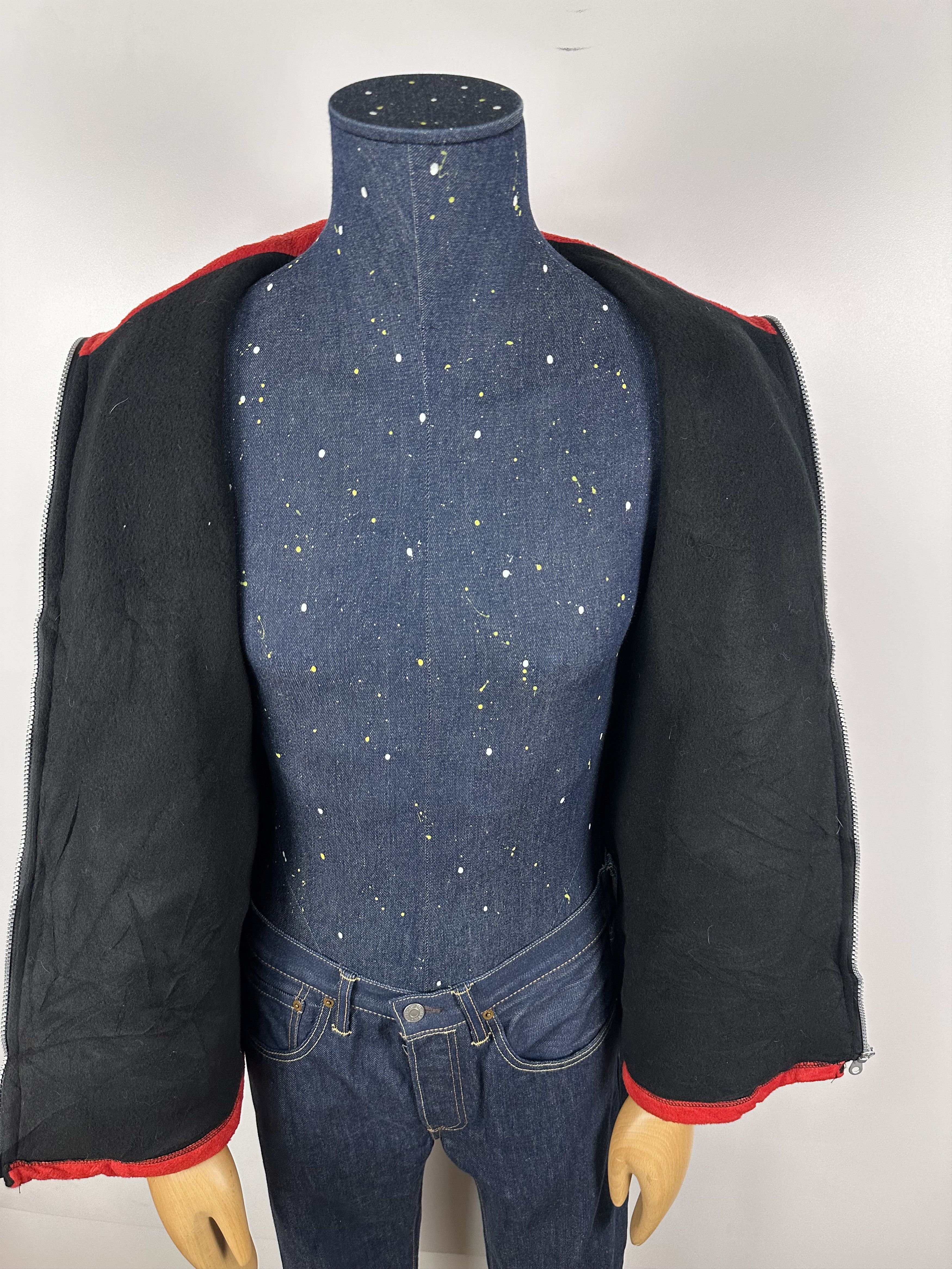 Vintage Vintage Cats Fleece Jacket Sherpa Warm Overprint Nature Sz S Size US S / EU 44-46 / 1 - 8 Thumbnail