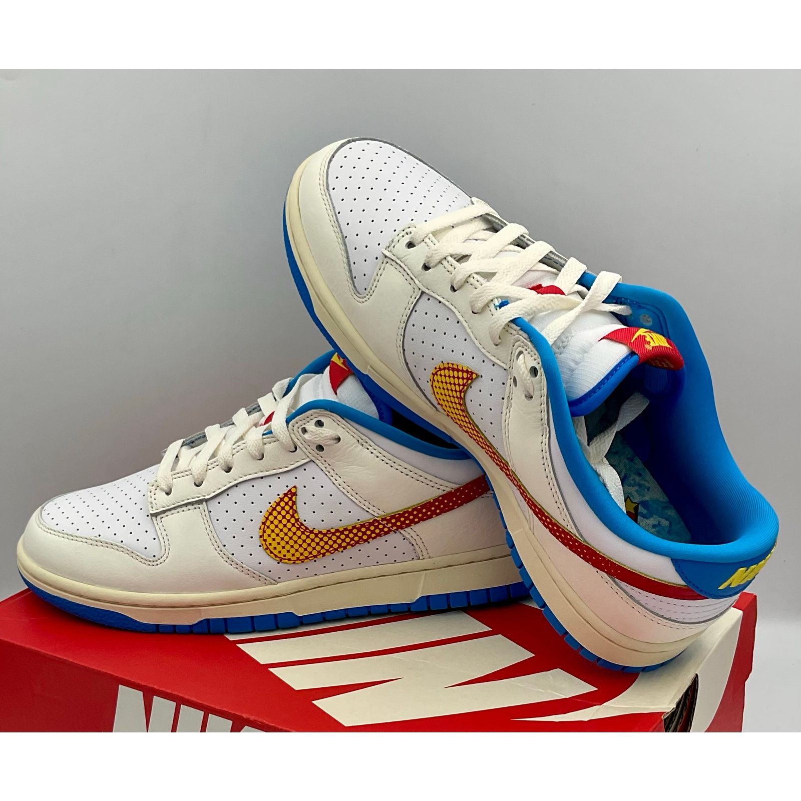 Nike Nike Dunk Low 'Harlem Globetrotters HQ3613-133 Sz 8 Size US 8 / EU 41 - 3 Thumbnail