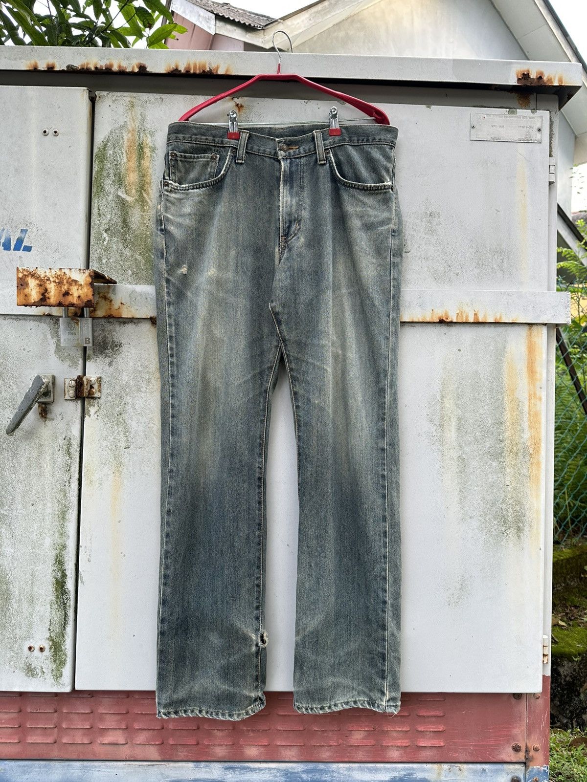 Edwin 👹Vintage Edwin 404 Washed Baggy Jeans Made In Japan Size US 35 - 4 Thumbnail