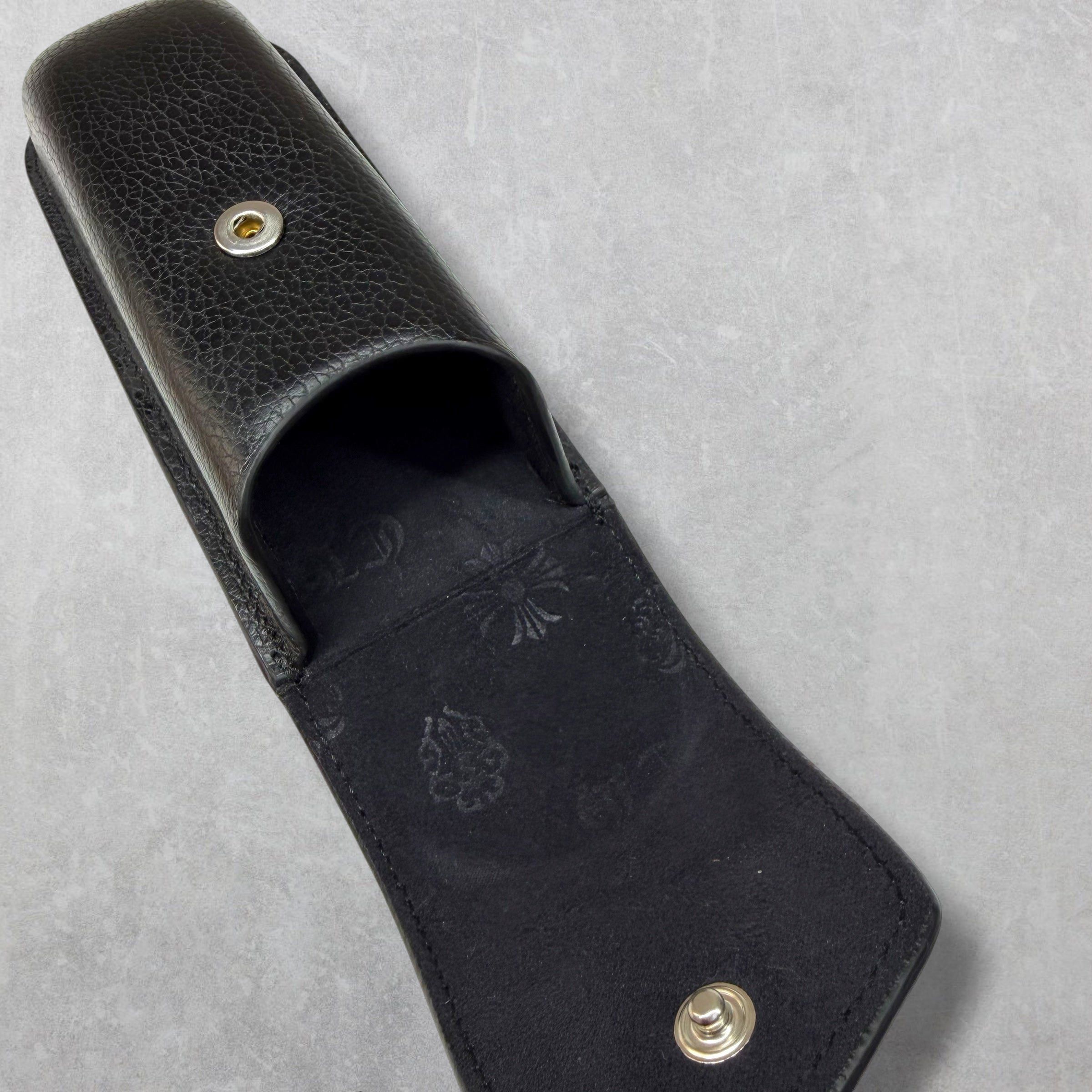 Chrome Hearts Chrome Hearts Silver Scroll Logo Coffin Glasses Case Size ONE SIZE - 2 Thumbnail