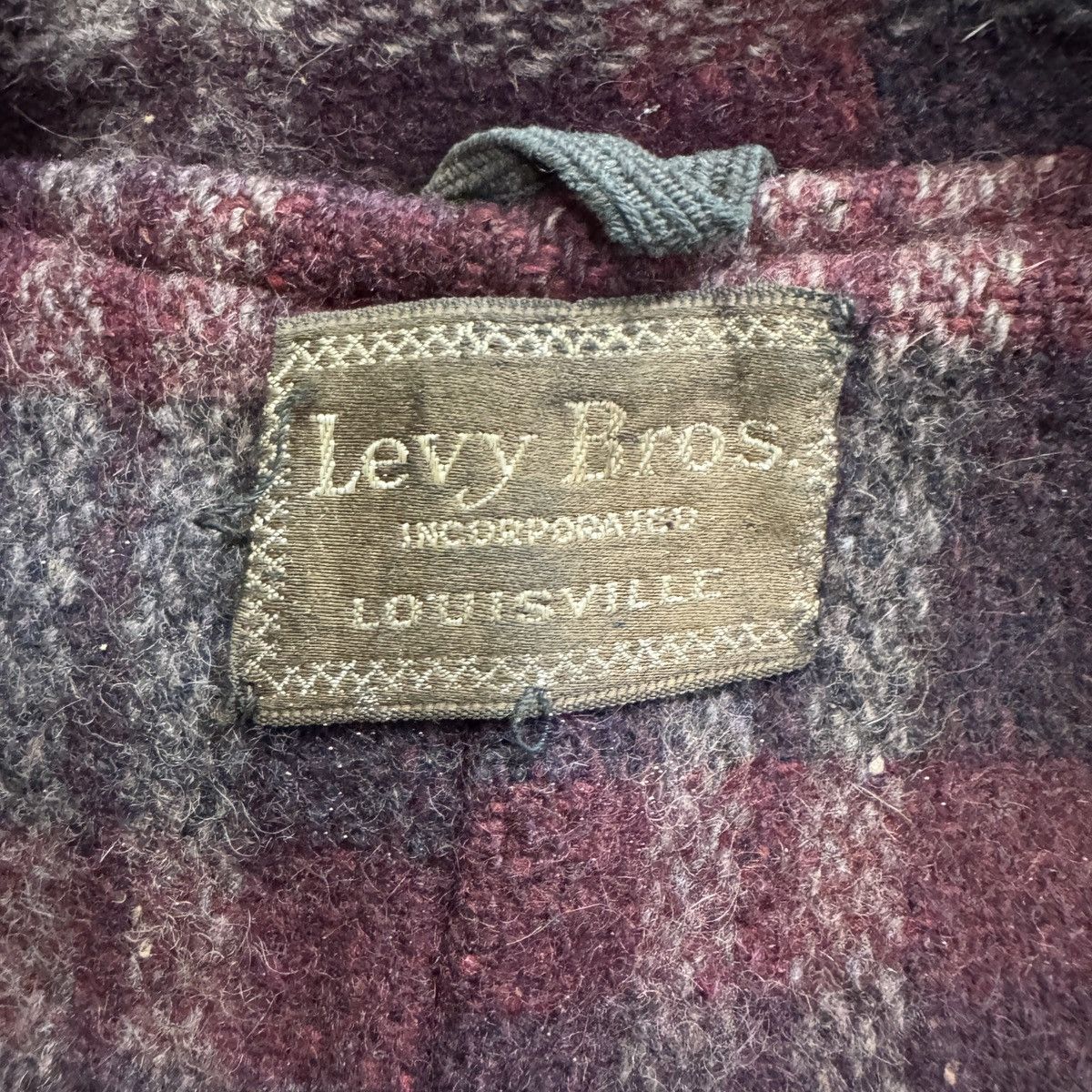 Vintage 🔥 30s LEVY BROS MONARCH HORSEHIDE PLAID LINER LEATHER JACKET Size US L / EU 52-54 / 3 - 20 Thumbnail