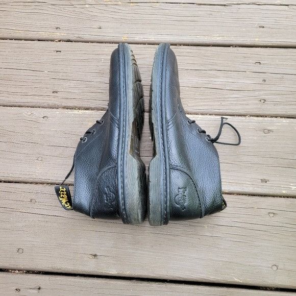 Dr. Martens Dr Martens Sussex Bear Track Black Pebbled Leather Slip Resi Size US 10 / EU 43 - 4 Thumbnail