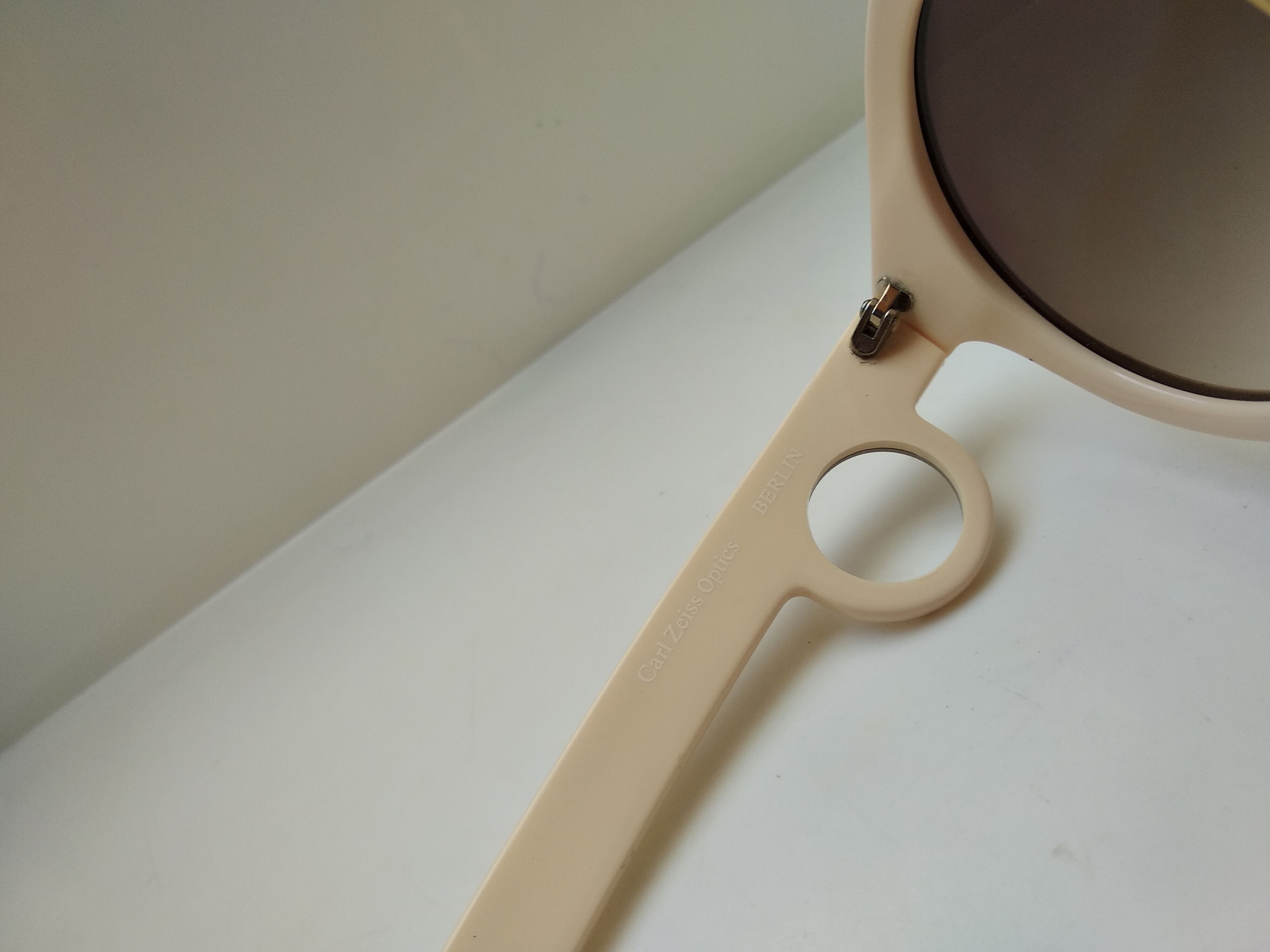 Grey Ant Grey Ant Ivory white Round Sunglasses Frame Size ONE SIZE - 7 Thumbnail