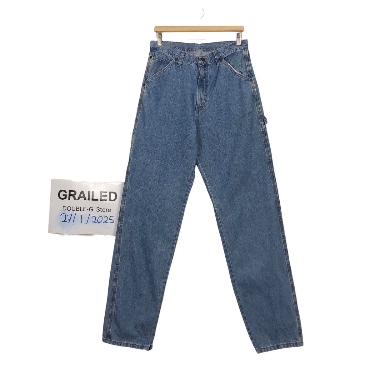 Japanese Brand × Vintage 📌Vintage Wrangler Denim Jeans Worker Wear Issey Miyake Size US 32 / EU 48 - 1 Thumbnail