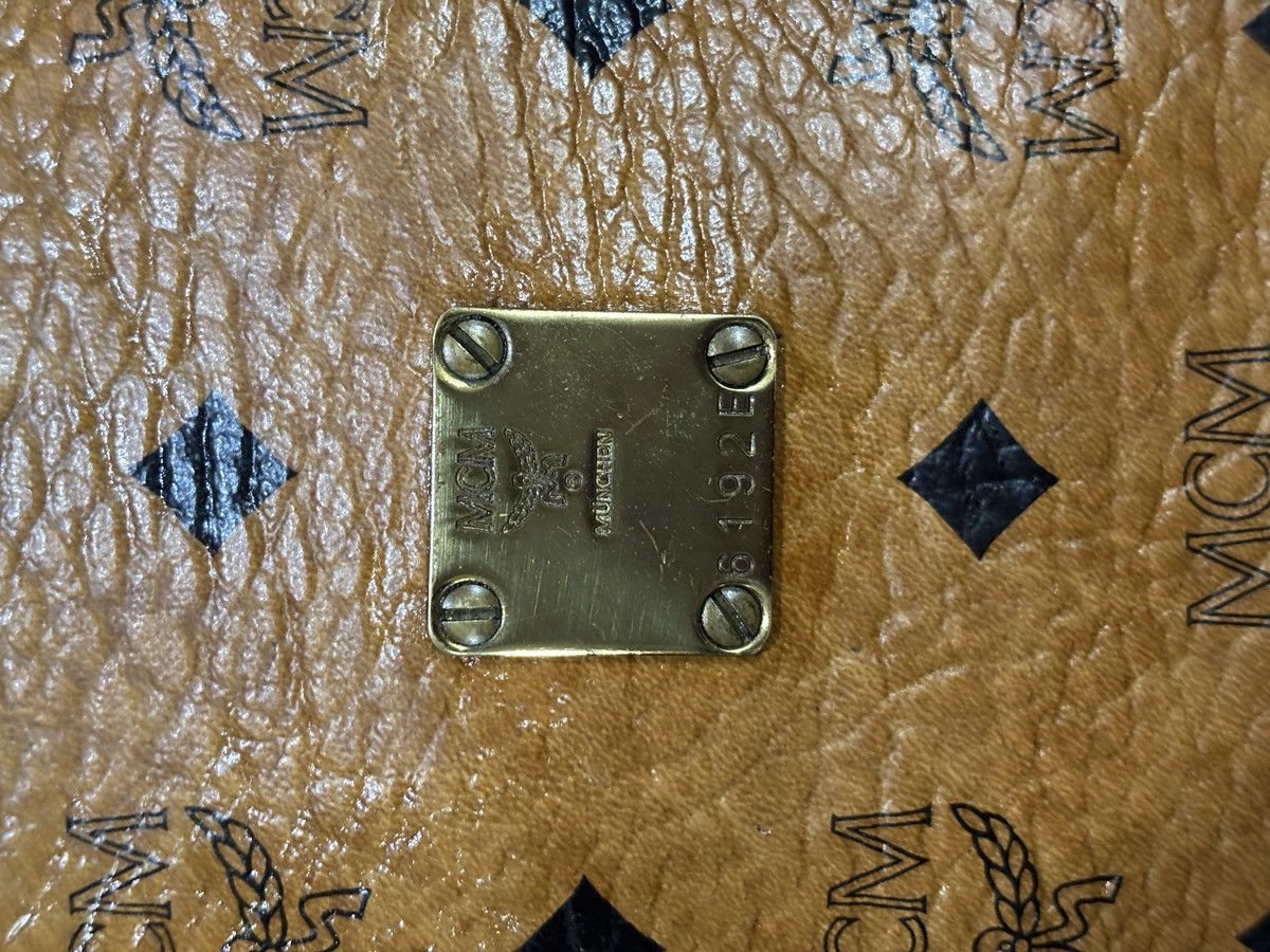 MCM MCM Visetos Boston Bag Size ONE SIZE - 13 Thumbnail
