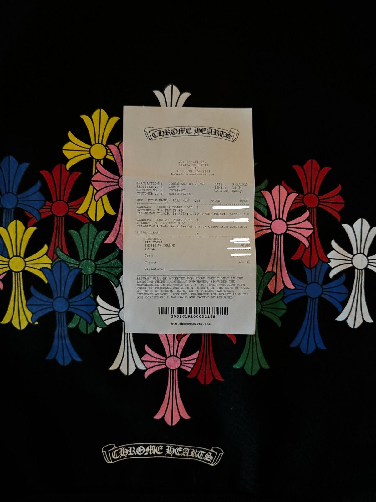 Chrome Hearts Chrome Hearts Aspen Size US XXL / EU 58 / 5 - 9 Thumbnail