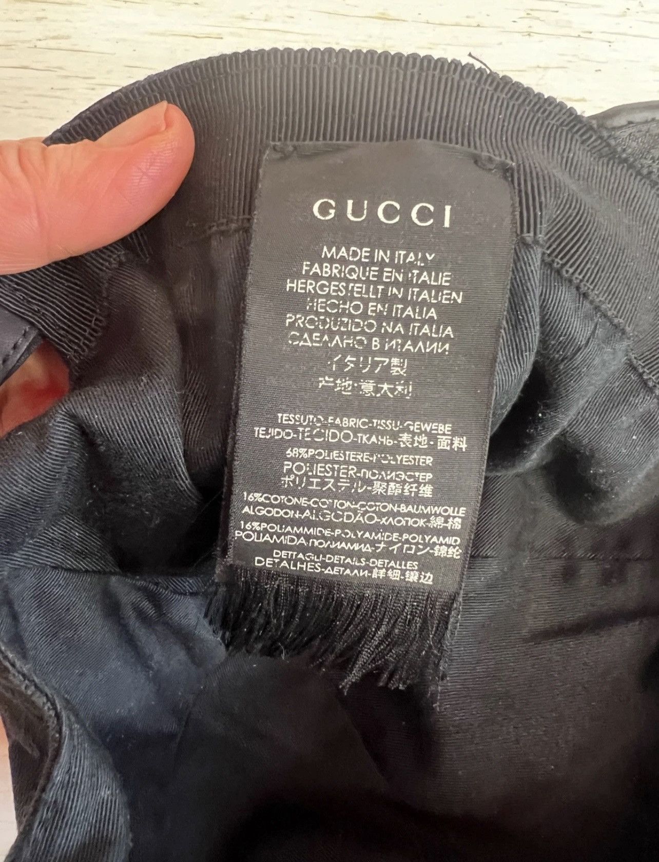 Gucci Gucci GG Monogram Baseball Cap Size ONE SIZE - 9 Thumbnail