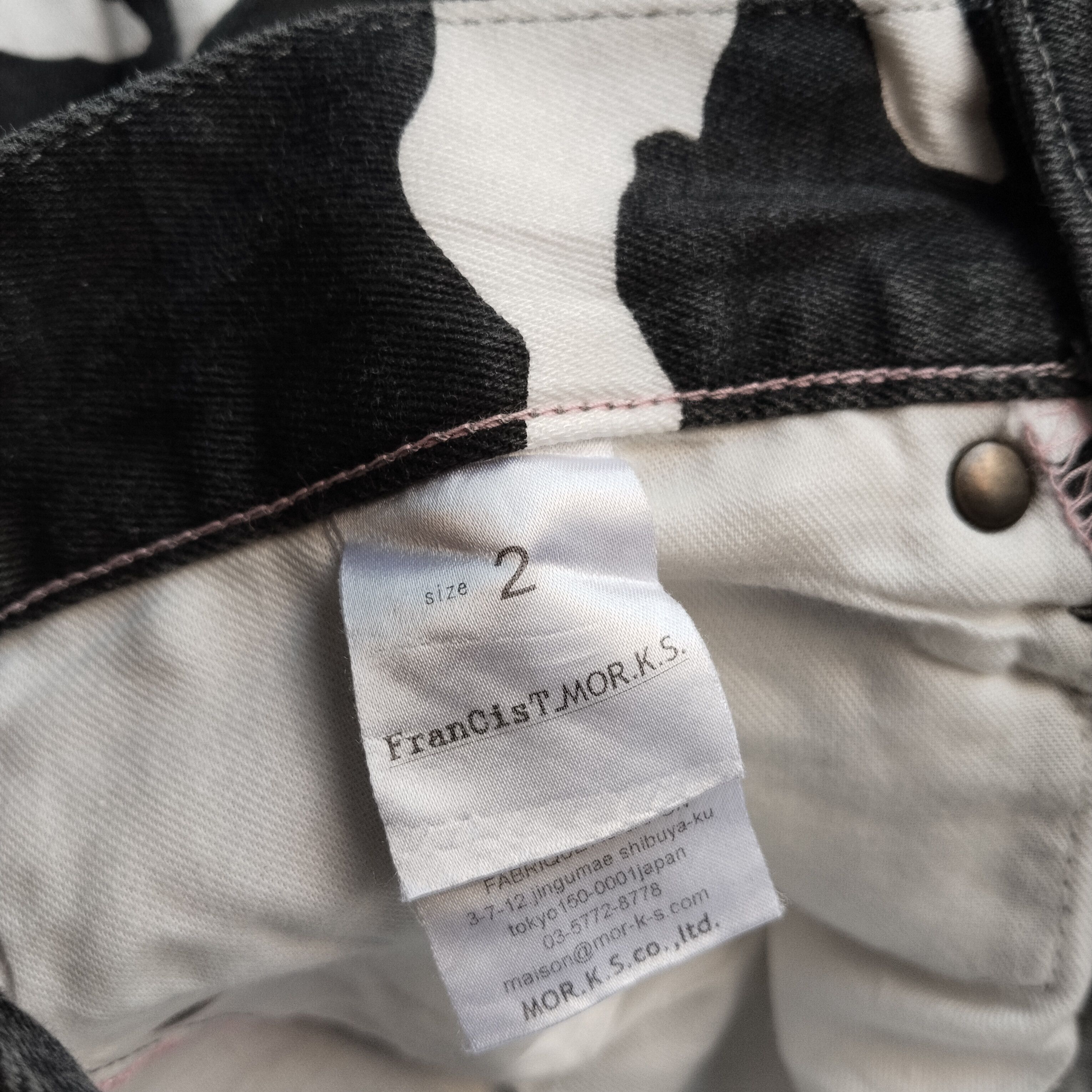 Le Grande Bleu (L.G.B.) Francist Mor.K.S camo pants Size US 29 - 6 Thumbnail