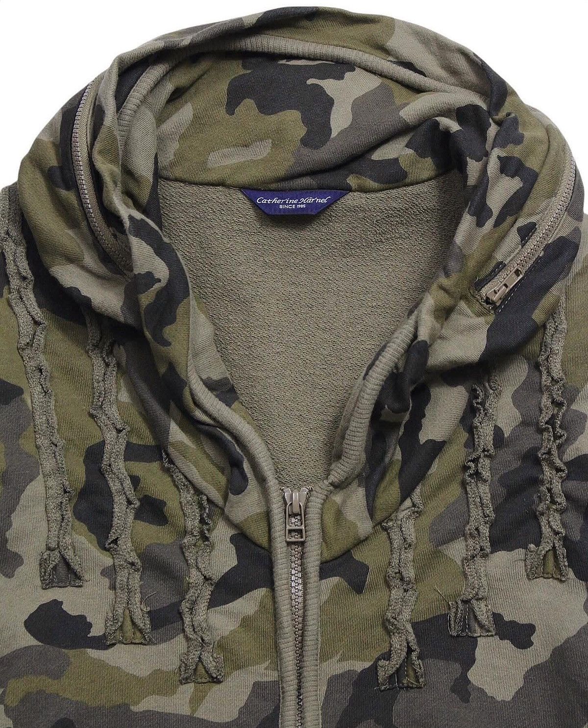 If Six Was Nine 2000S CATHERINE HARNEL CAMO BONO JACKET Size M / US 6-8 / IT 42-44 - 5 Thumbnail