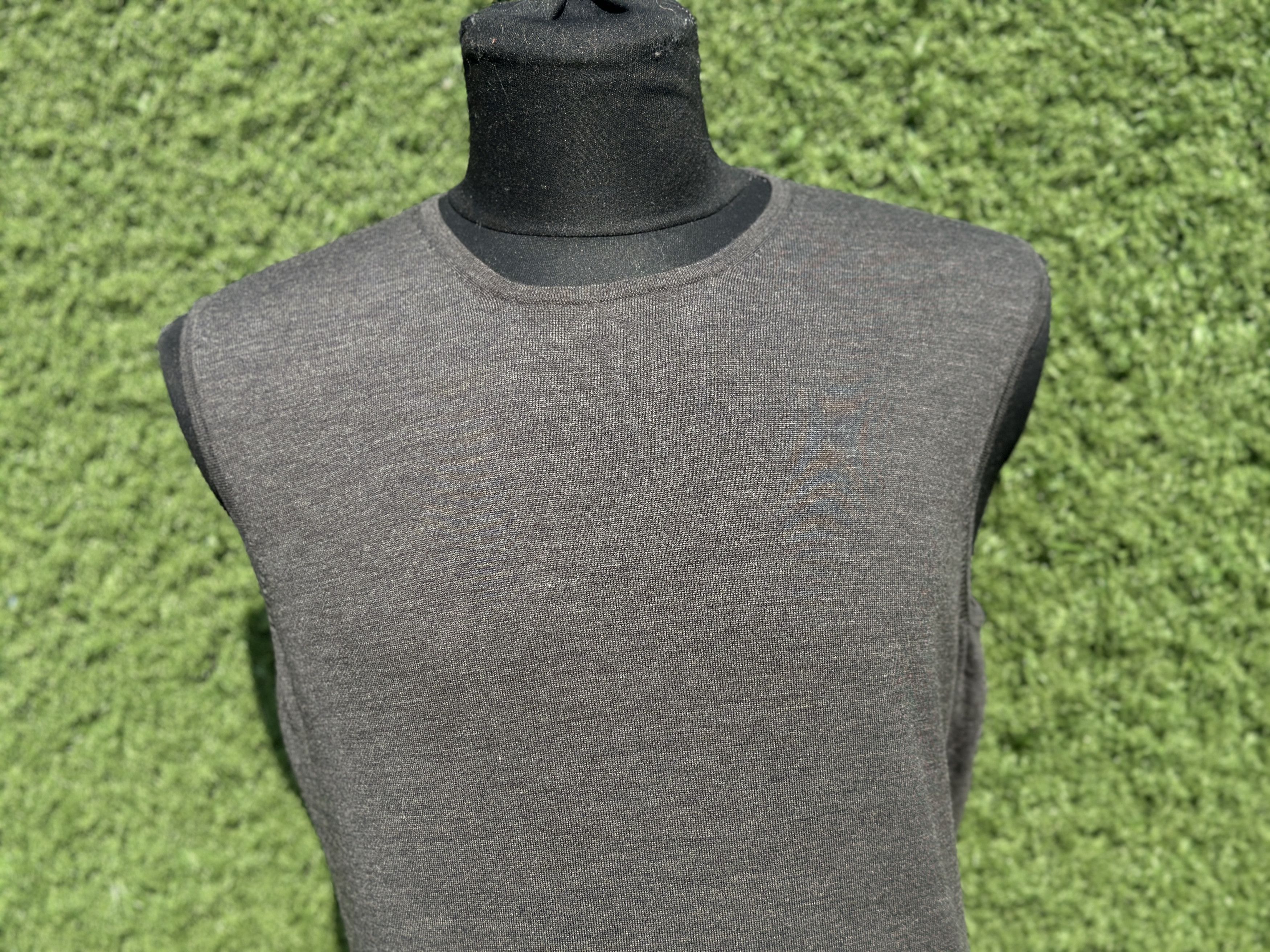 Akris Akris Punto Fine Wool Knit Sleeveless Sweater Vest Size 44 Size S / US 4 / IT 40 - 7 Thumbnail
