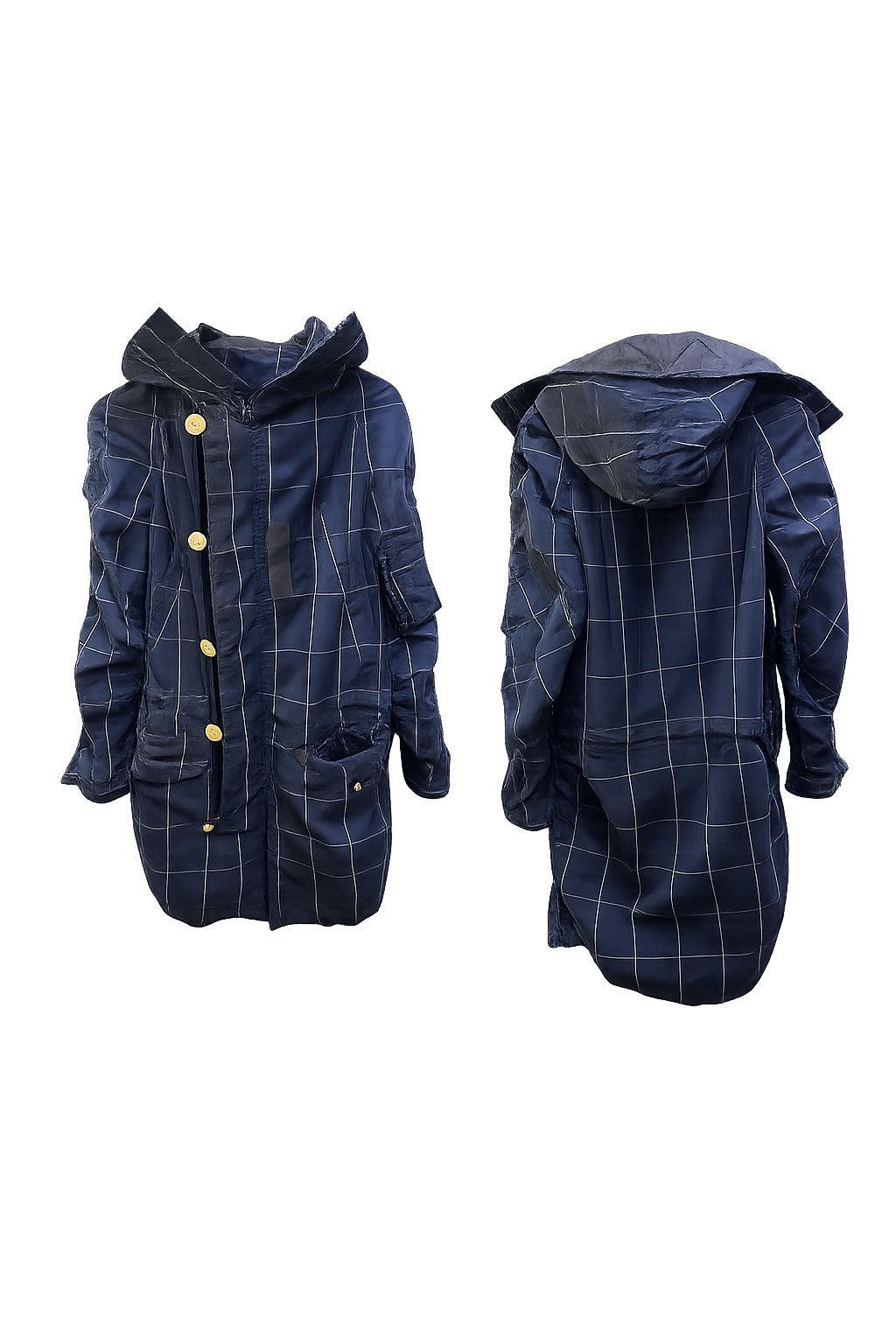 Sacai Sacai Long Hooded Coat - Made in Japan Size US M / EU 48-50 / 2 - 1 Thumbnail