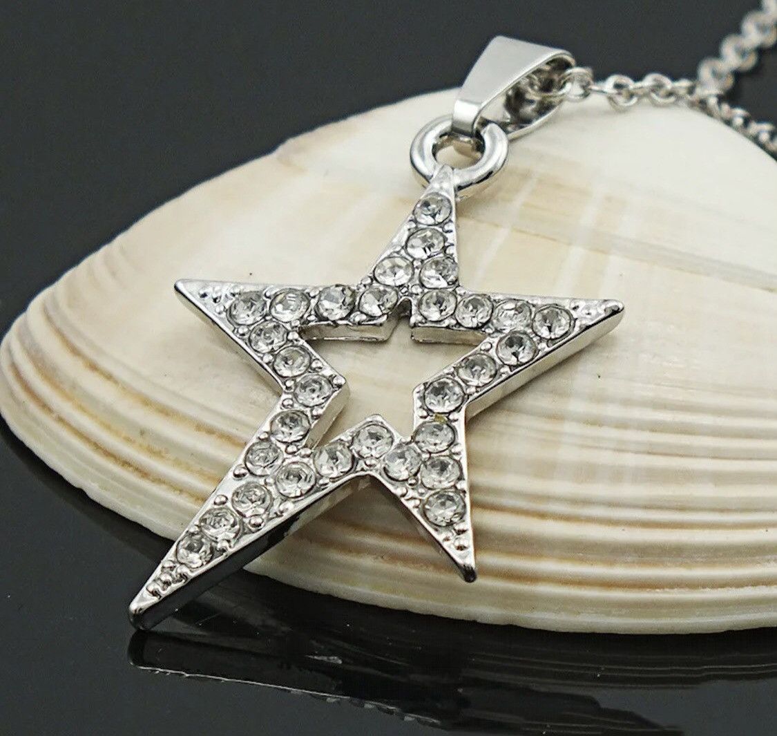 Jewelry Crystal Star Necklace Size ONE SIZE - 4 Thumbnail