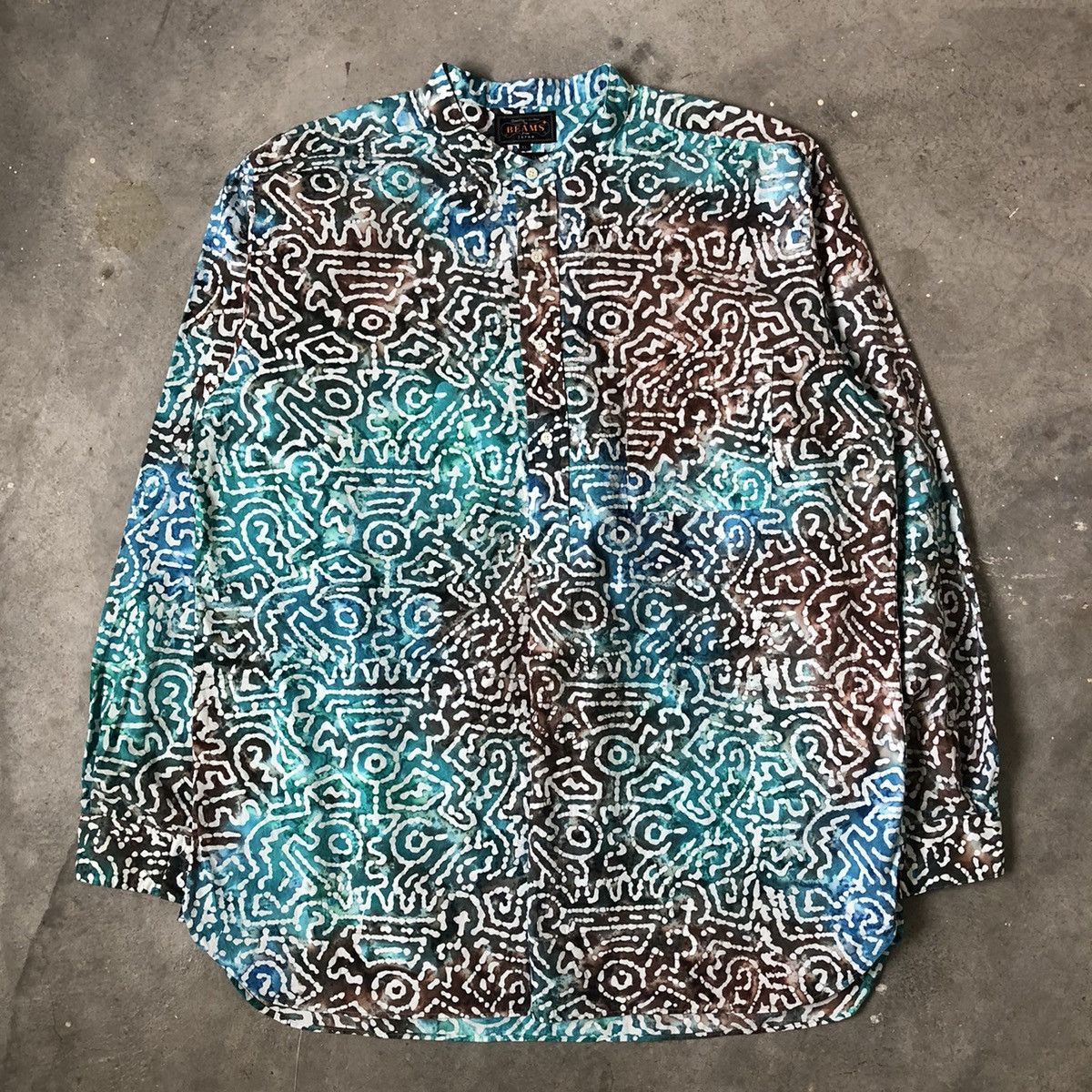 Beams Plus RARE 🍒 Beams Japan Button Up Shirt Size US XL / EU 56 / 4 - 2 Thumbnail