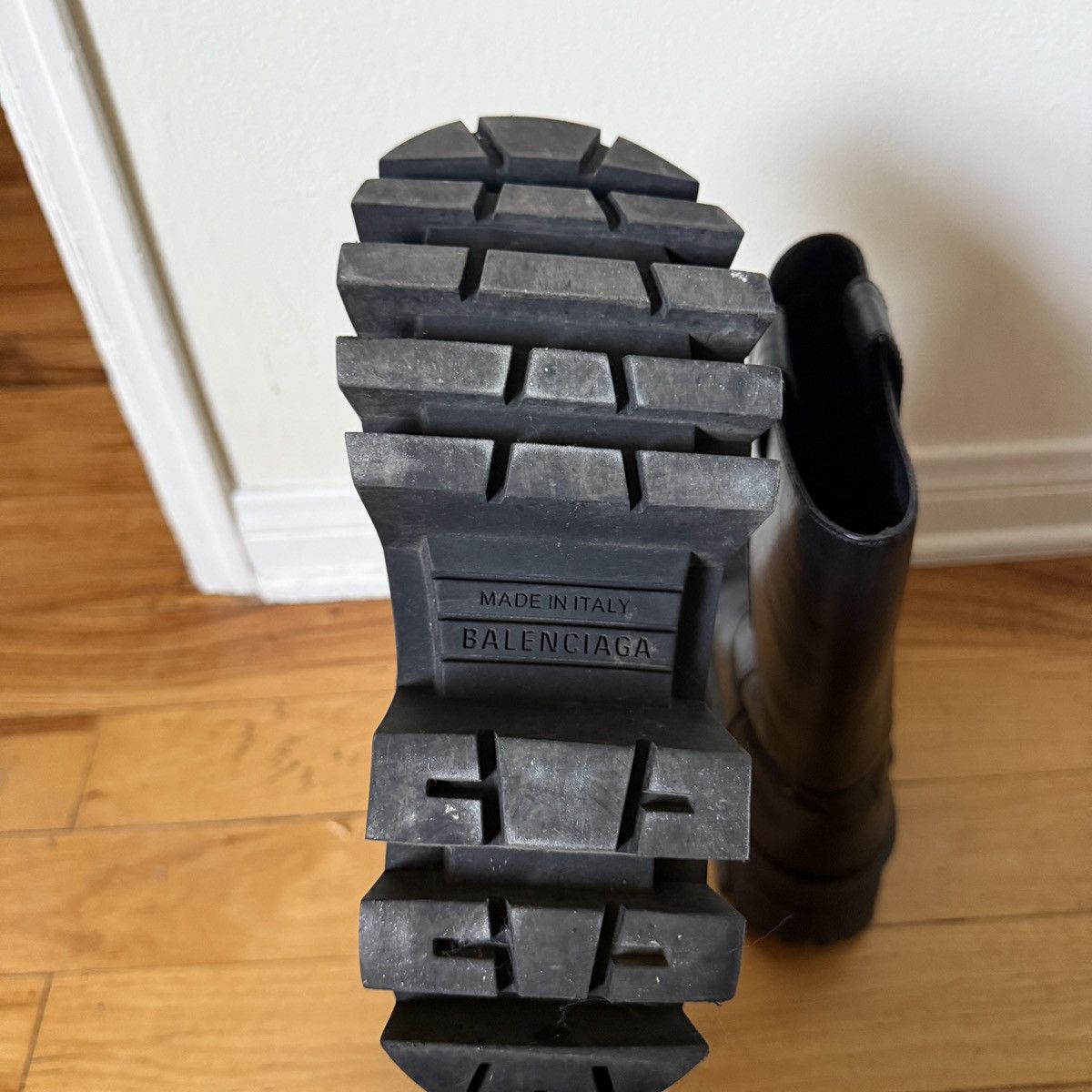 Balenciaga Balenciaga black bulldozer boots Size US 6 / IT 36 - 7 Thumbnail