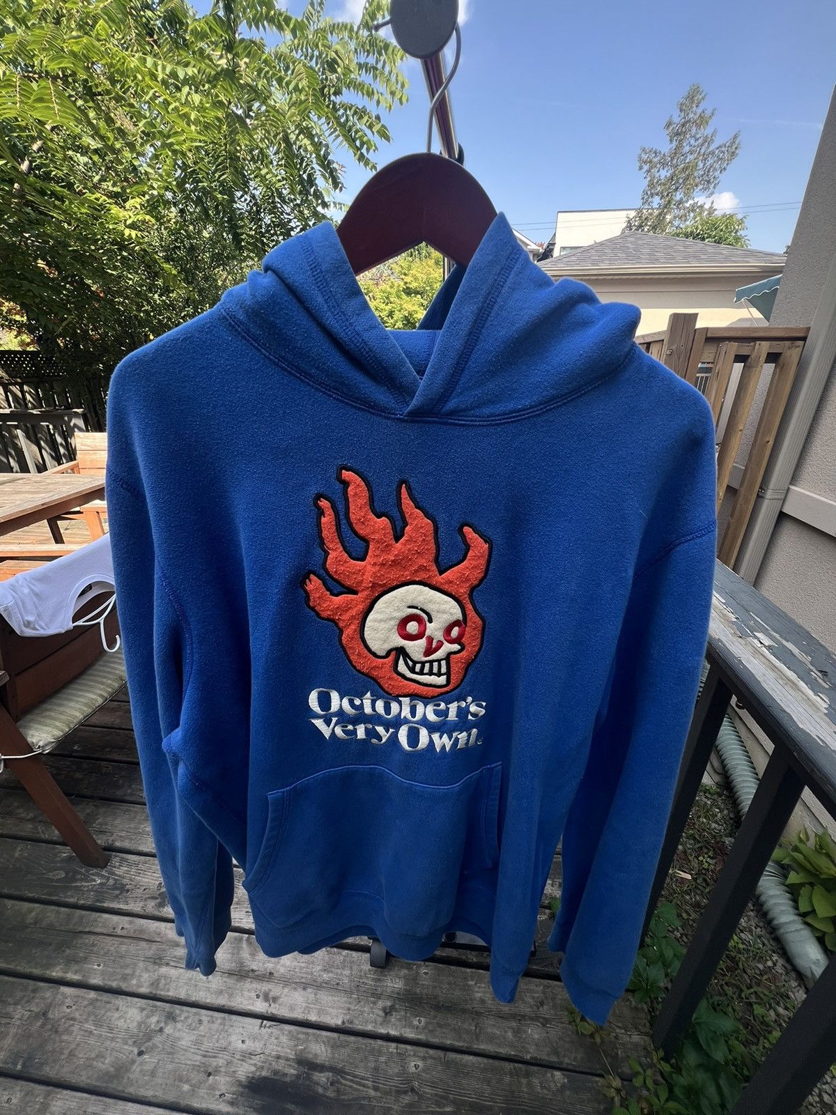 October's Very Own OVO SKULLY HOODIE Size US XL / EU 56 / 4 - 1 Thumbnail