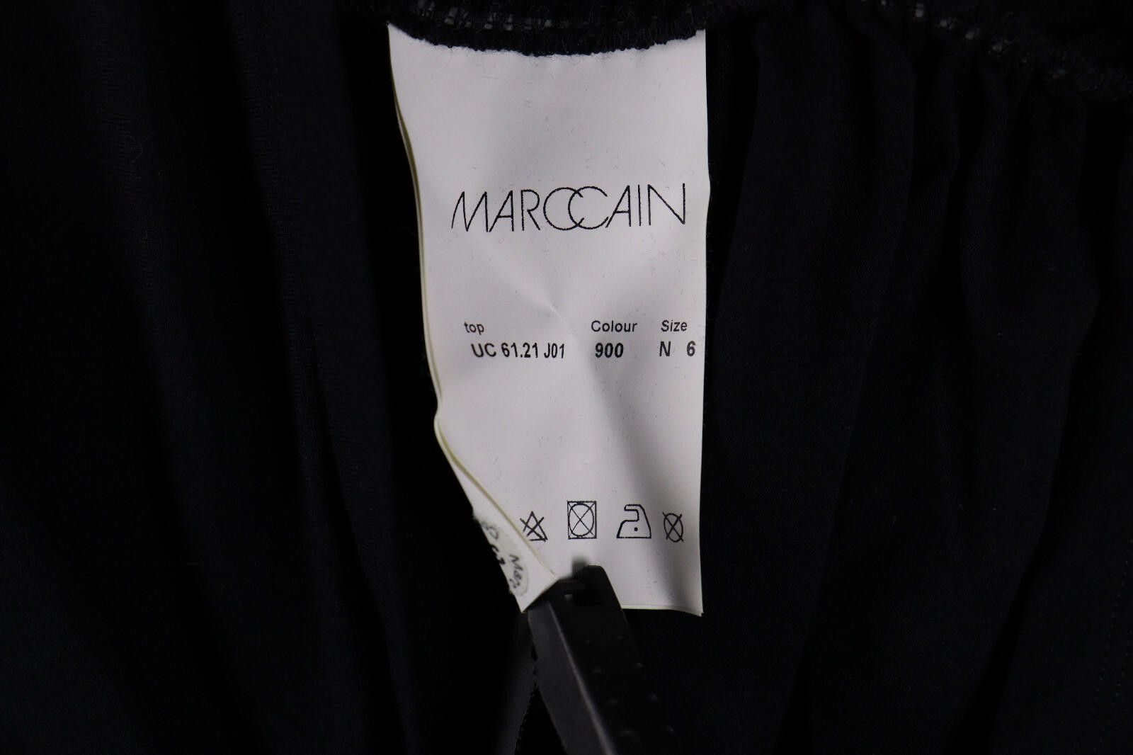 Designer Marc Cain Black 900 Summer Tank Bodycon Dress Size 6 Size M / US 6-8 / IT 42-44 - 11 Thumbnail