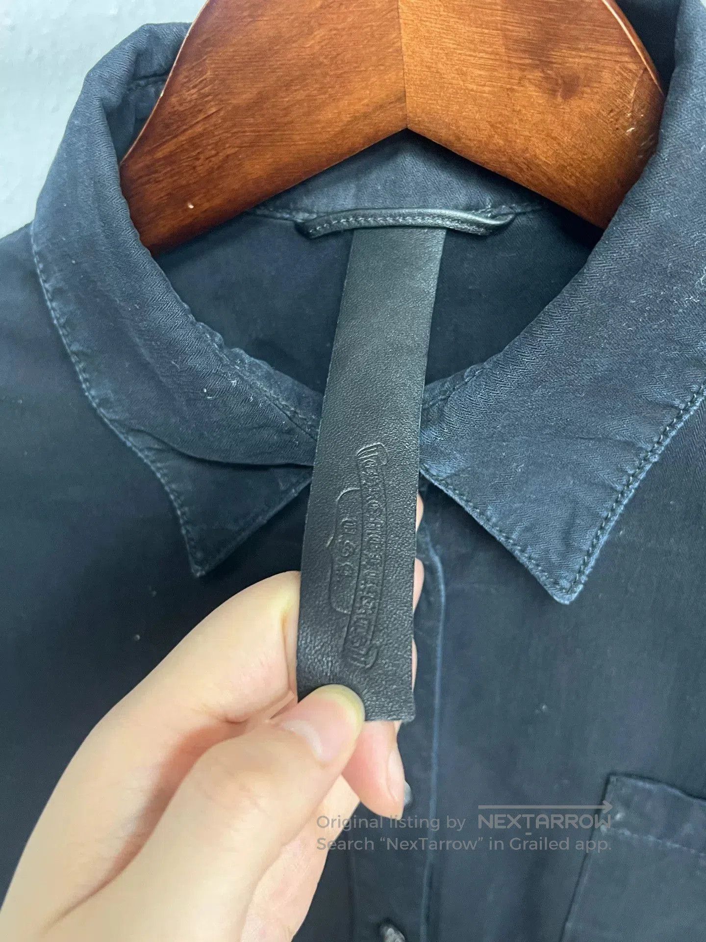 Chrome Hearts Chrome Hearts Black Cross Leather Shirt. Size US S / EU 44-46 / 1 - 4 Thumbnail
